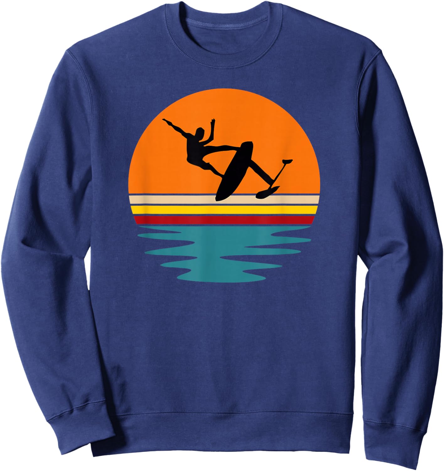 Hydrofoil Board Foil-Surf Sweatshirt - Sweatshirt | Navy