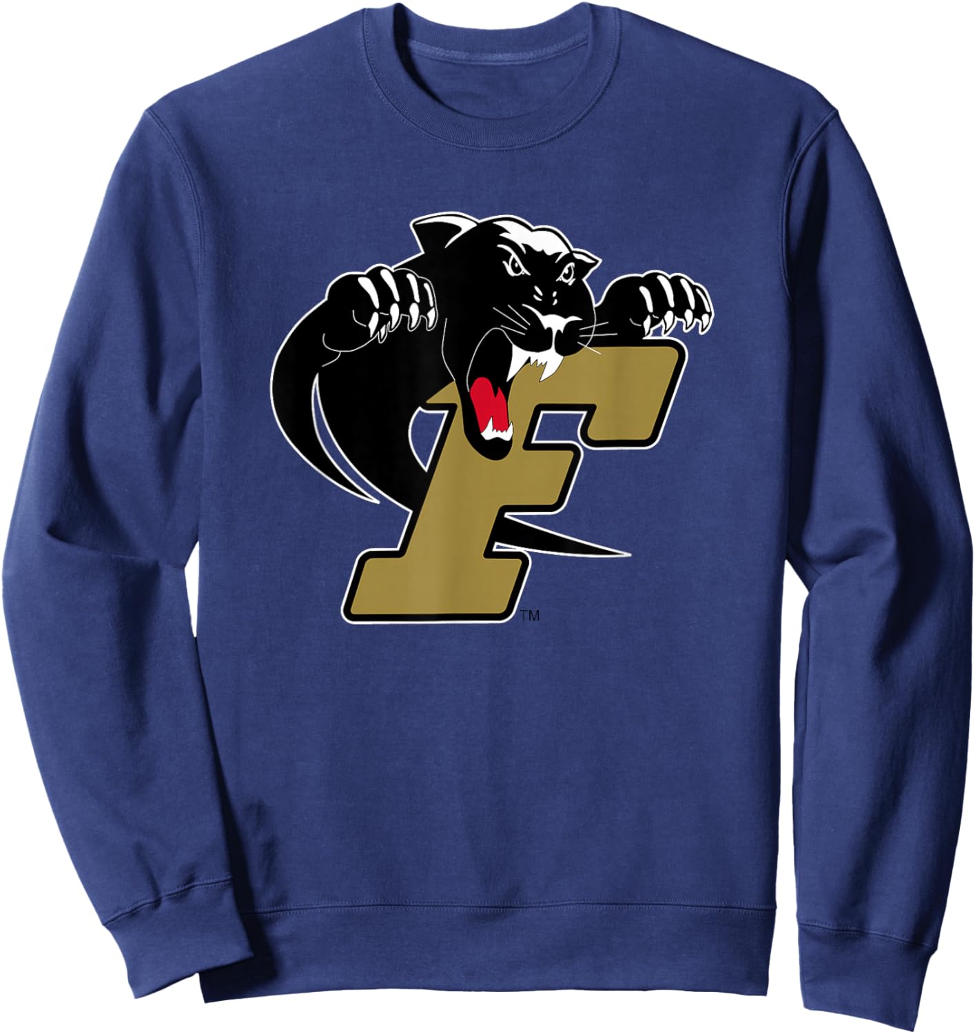 Ferrum College Athletics Ferrum Panthers Logo Sweatshirt - Sweatshirt | Navy