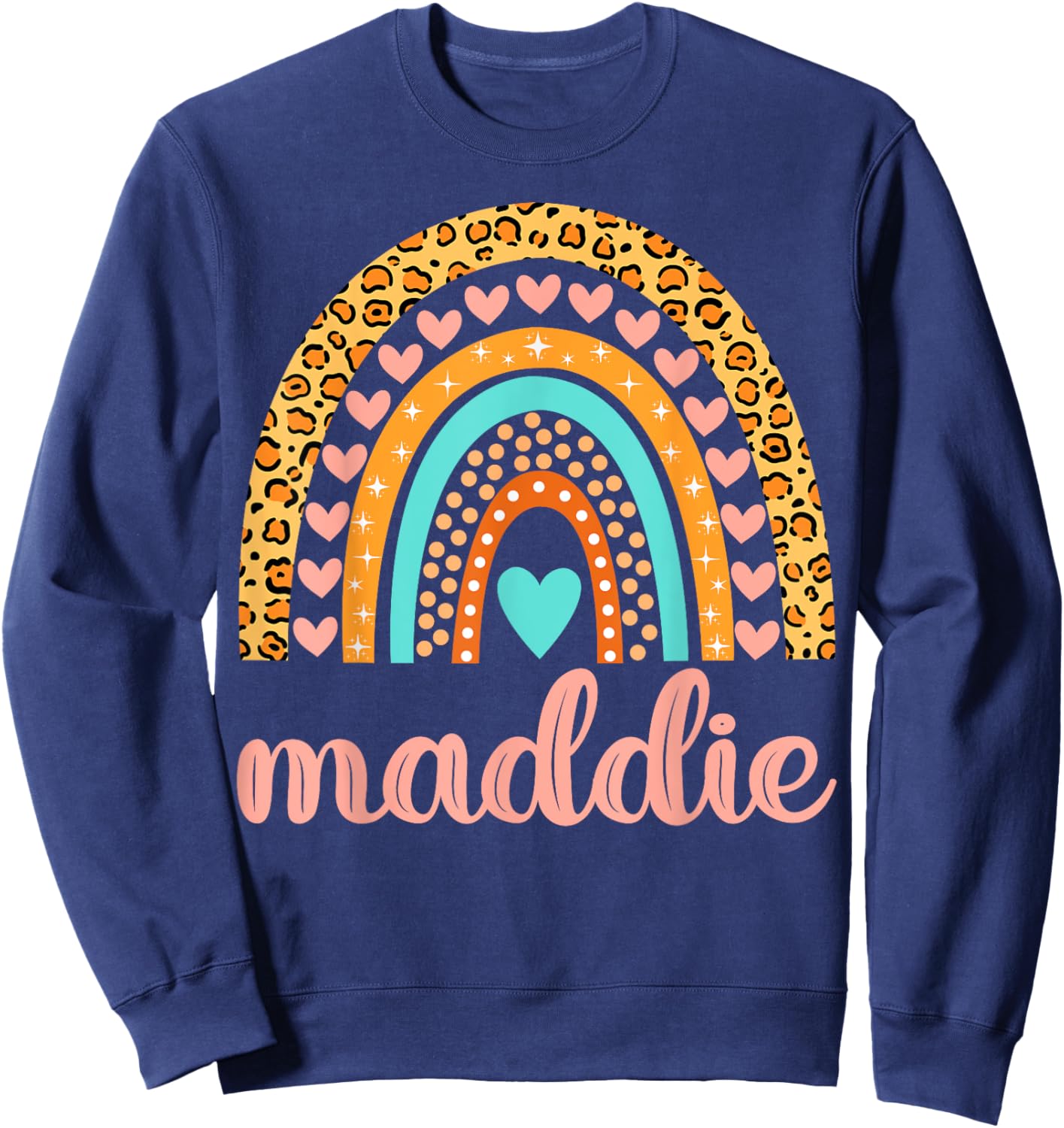 Maddie Maddie Name Birthday Shirt Gift Sweatshirt - Sweatshirt | Navy