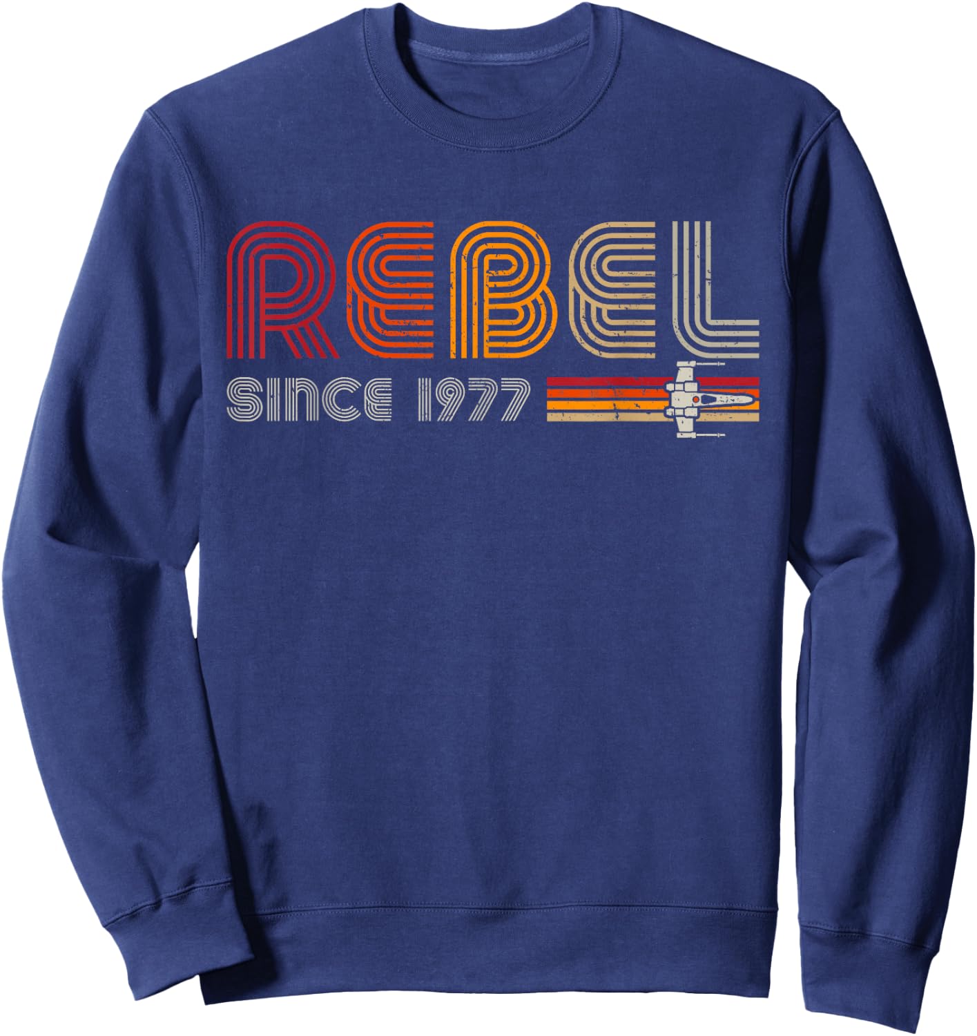 REBEL since 1977 Sweatshirt - Sweatshirt | Navy