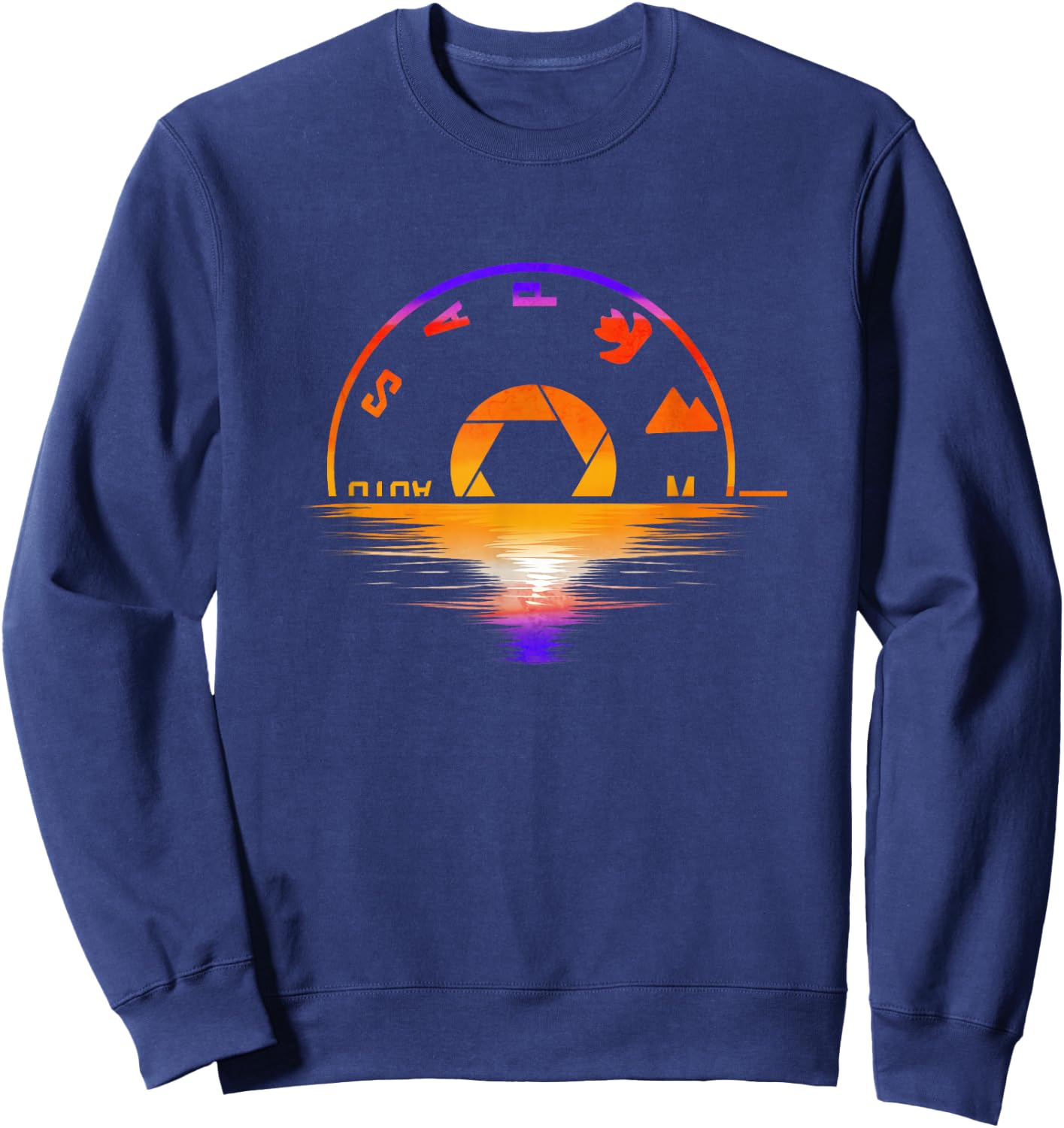 Photographer Camera Design Photography Lover Photographing Sweatshirt - Sweatshirt | Navy