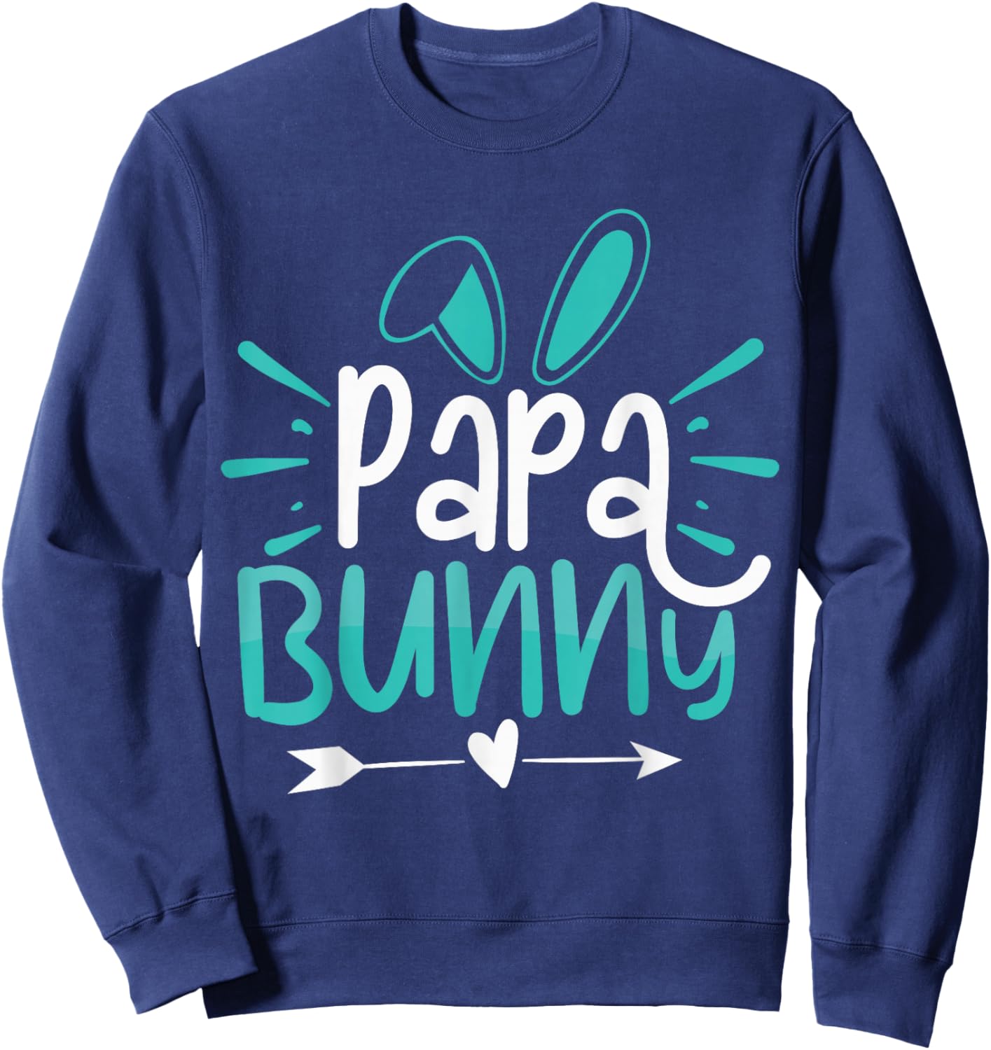 Papa Bunny Sweatshirt - Sweatshirt | Navy