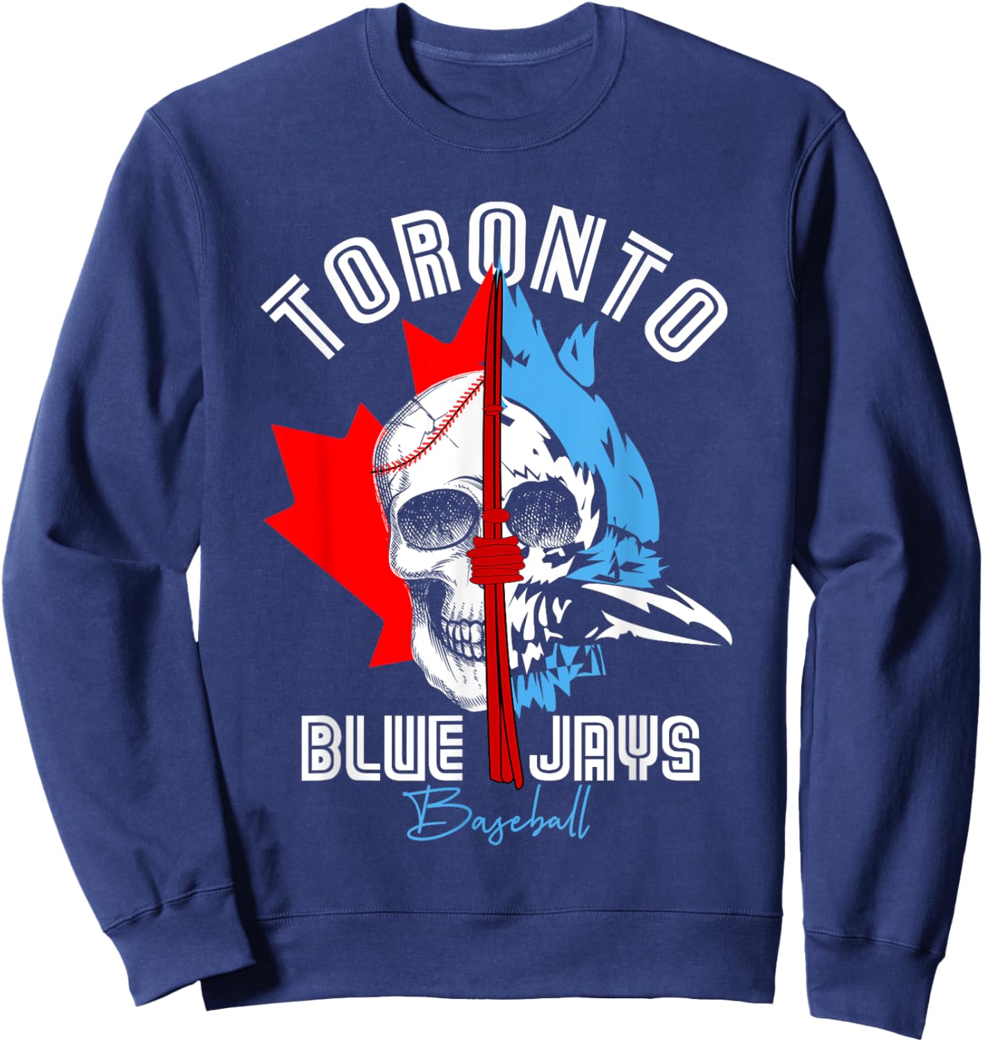 Lover Blue Birds Jays Gift Winner Halloween Holiday Sweatshirt - Sweatshirt | Navy