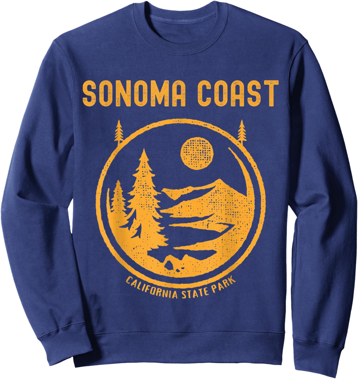 Sonoma Coast California State Park Sweatshirt - Sweatshirt | Navy