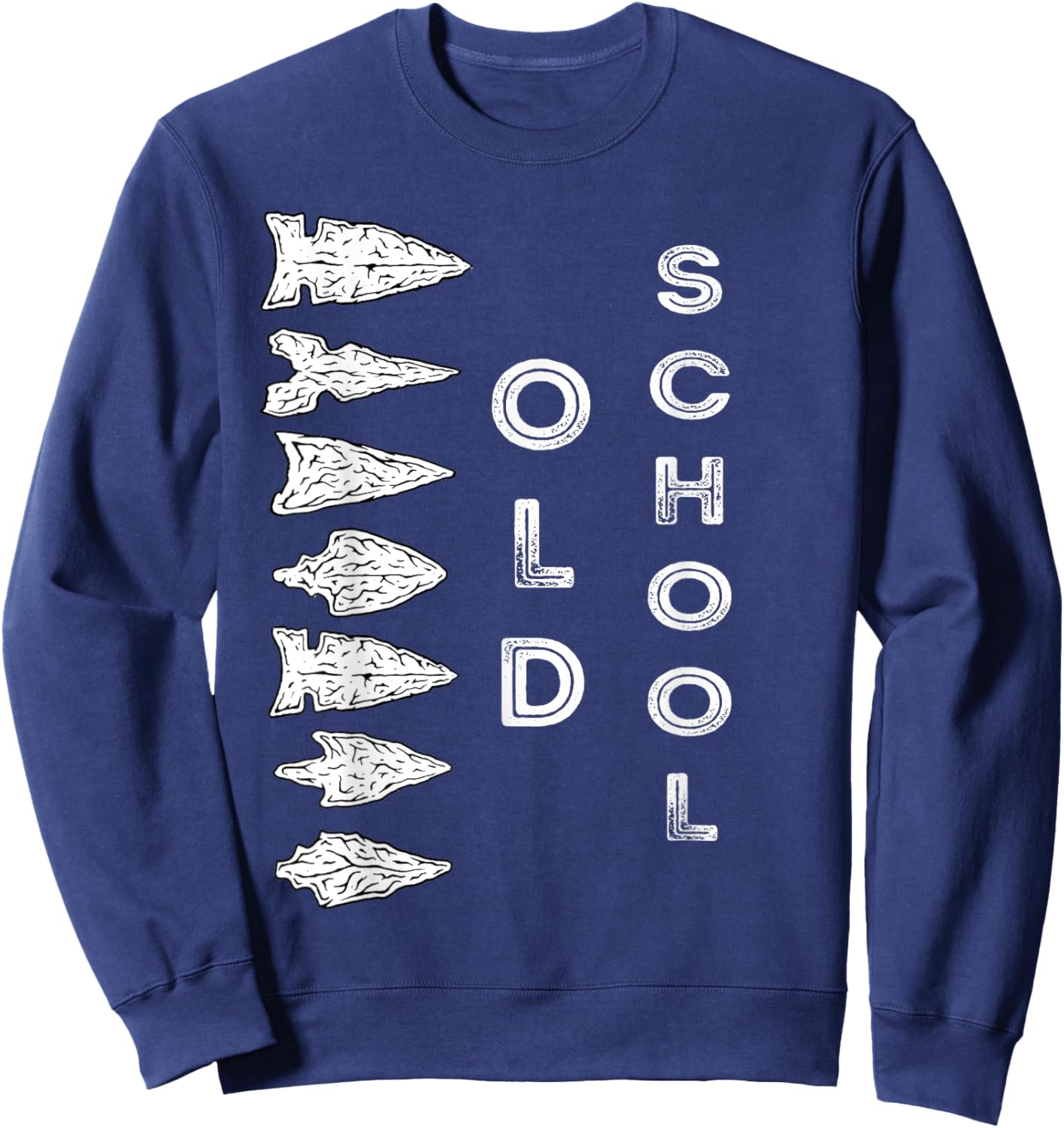 Arrowhead Hunter Old School Arrowhead Hunter Collectors Sweatshirt - Sweatshirt | Navy