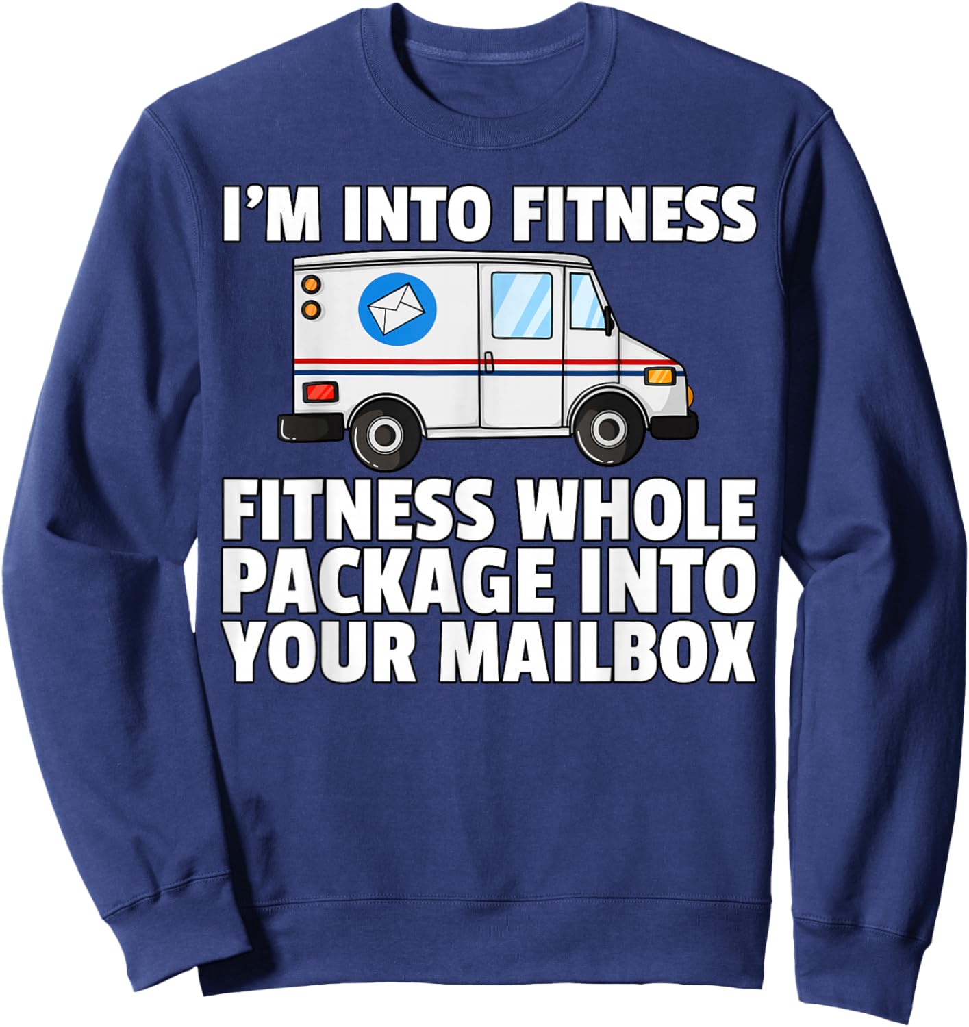 Postal Service For Mailman US Postman Worker Sweatshirt - Sweatshirt | Navy