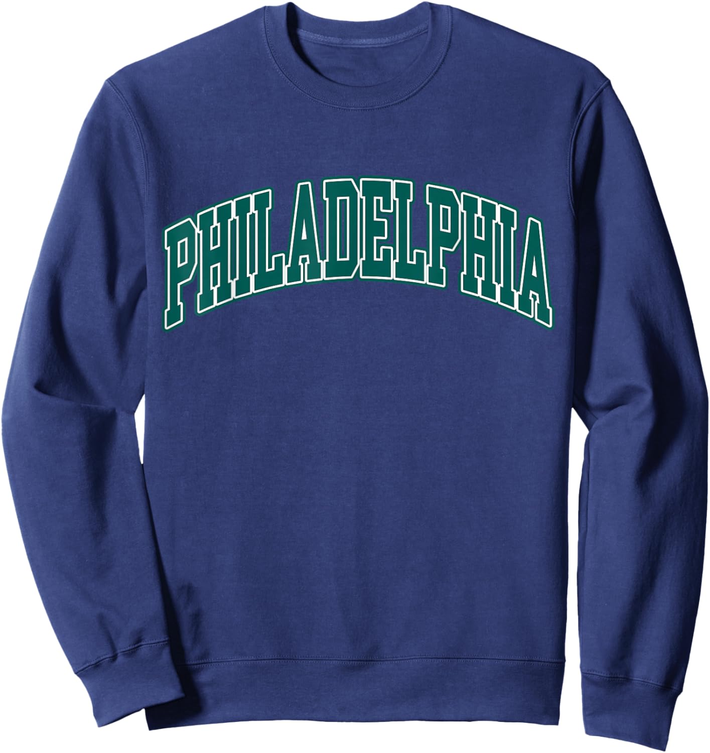 Philadelphia - Throwback Design - Classic Sweatshirt - Sweatshirt | Navy