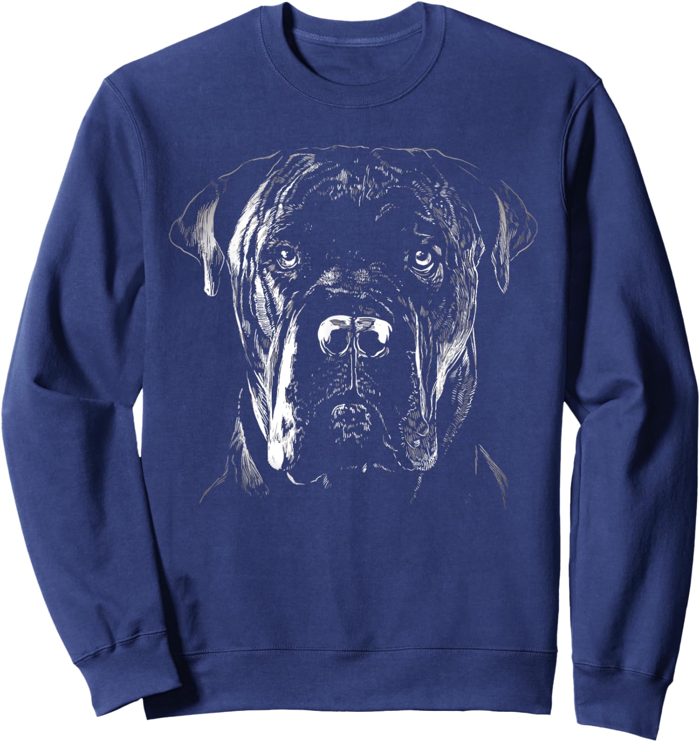 Cane Corso Italiano Pet Dog Lover Women Girls Kids Sweatshirt - Sweatshirt | Navy