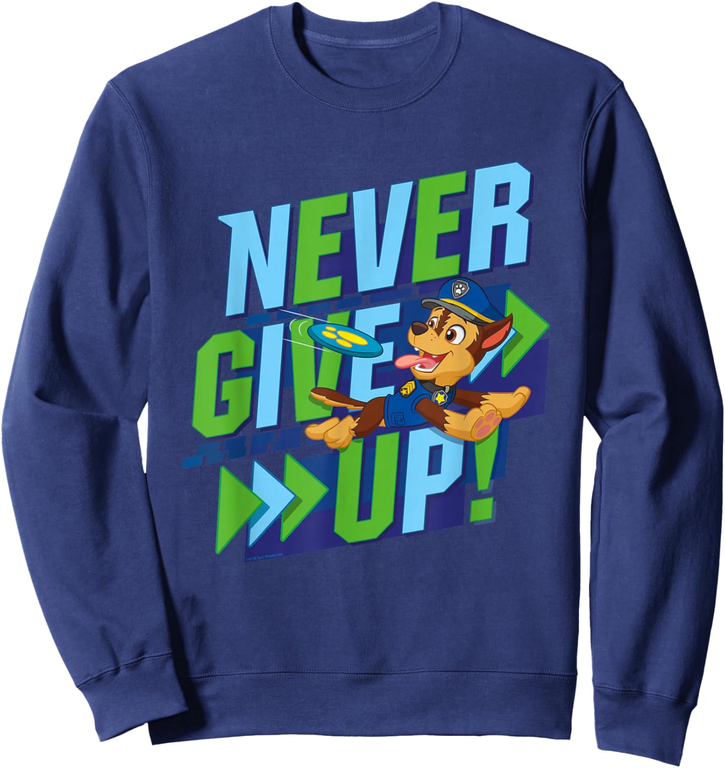 PAW Patrol Never Give Up Sweatshirt - Sweatshirt | Navy