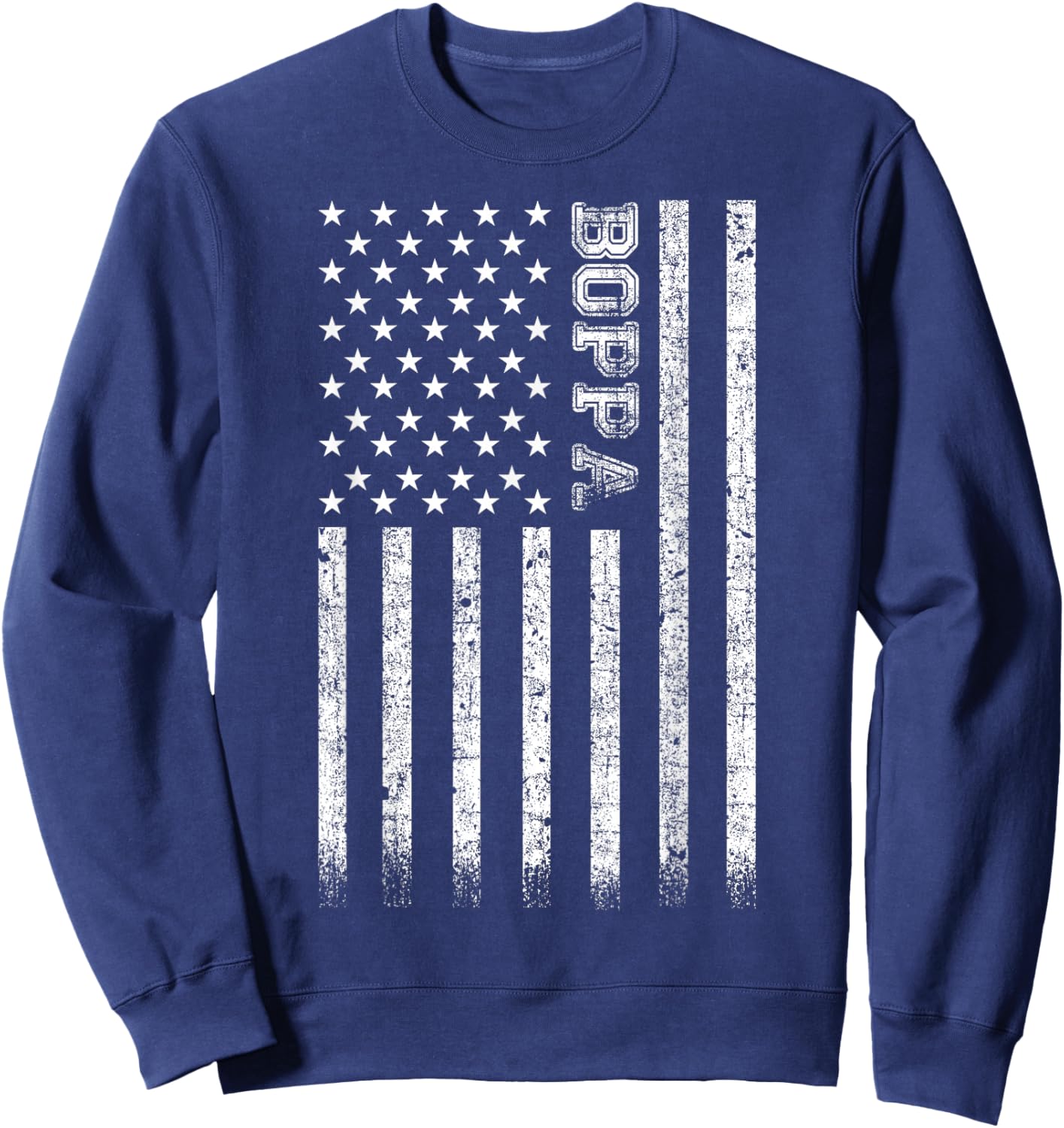 Boppa American Flag Sweatshirt - Sweatshirt | Navy