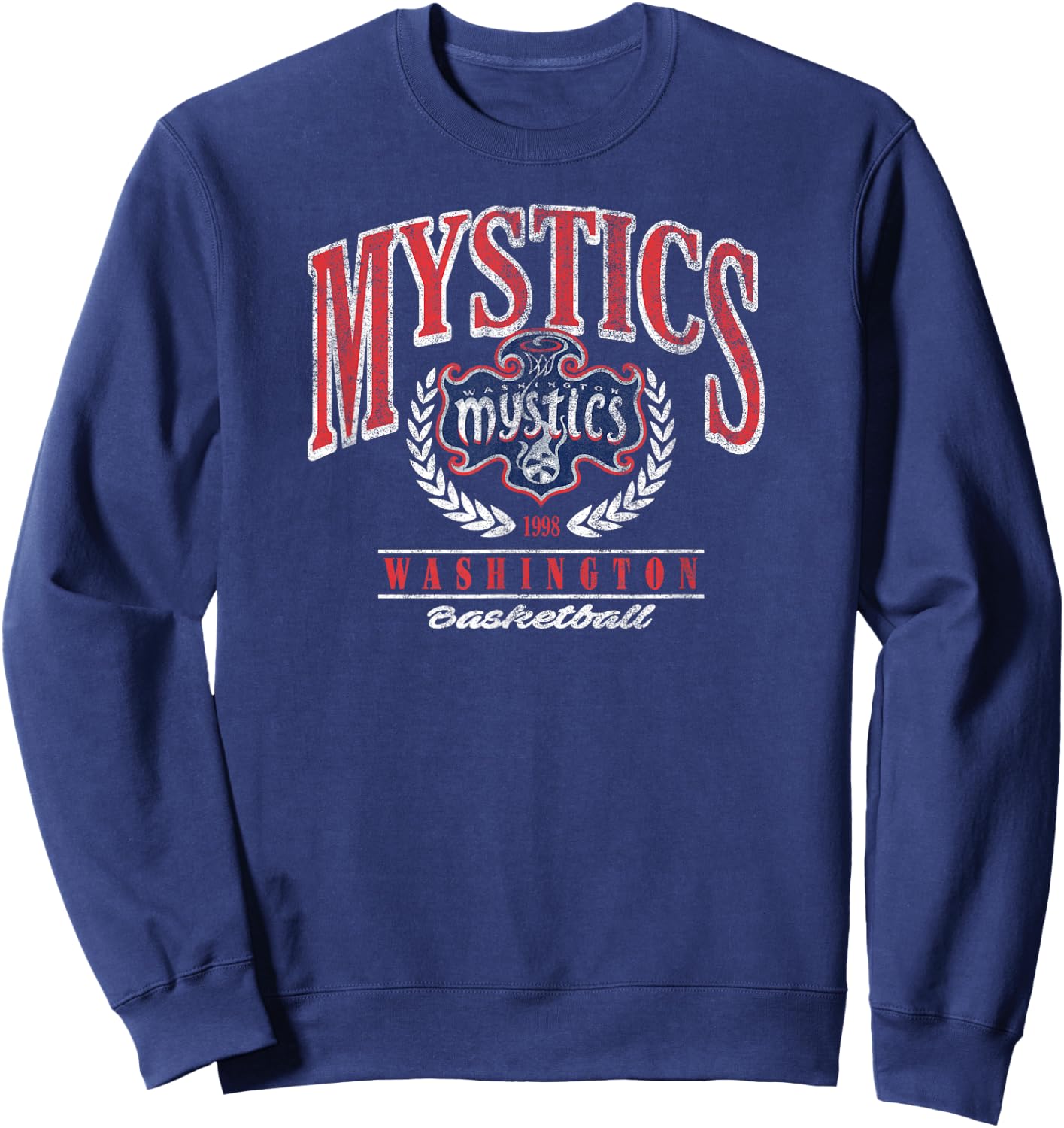 WNBA Washington Mystics Top Class Out Of Bounds Sweatshirt - Sweatshirt | Navy
