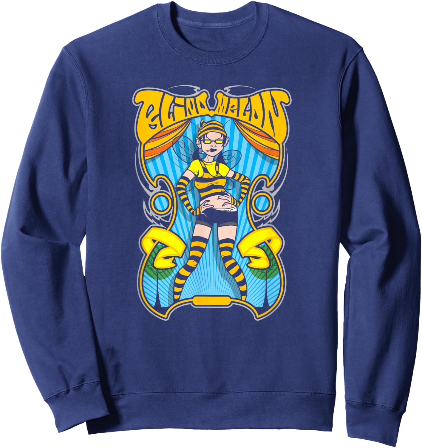 Blind Melon - Bee Girl Sweatshirt - Sweatshirt | Navy