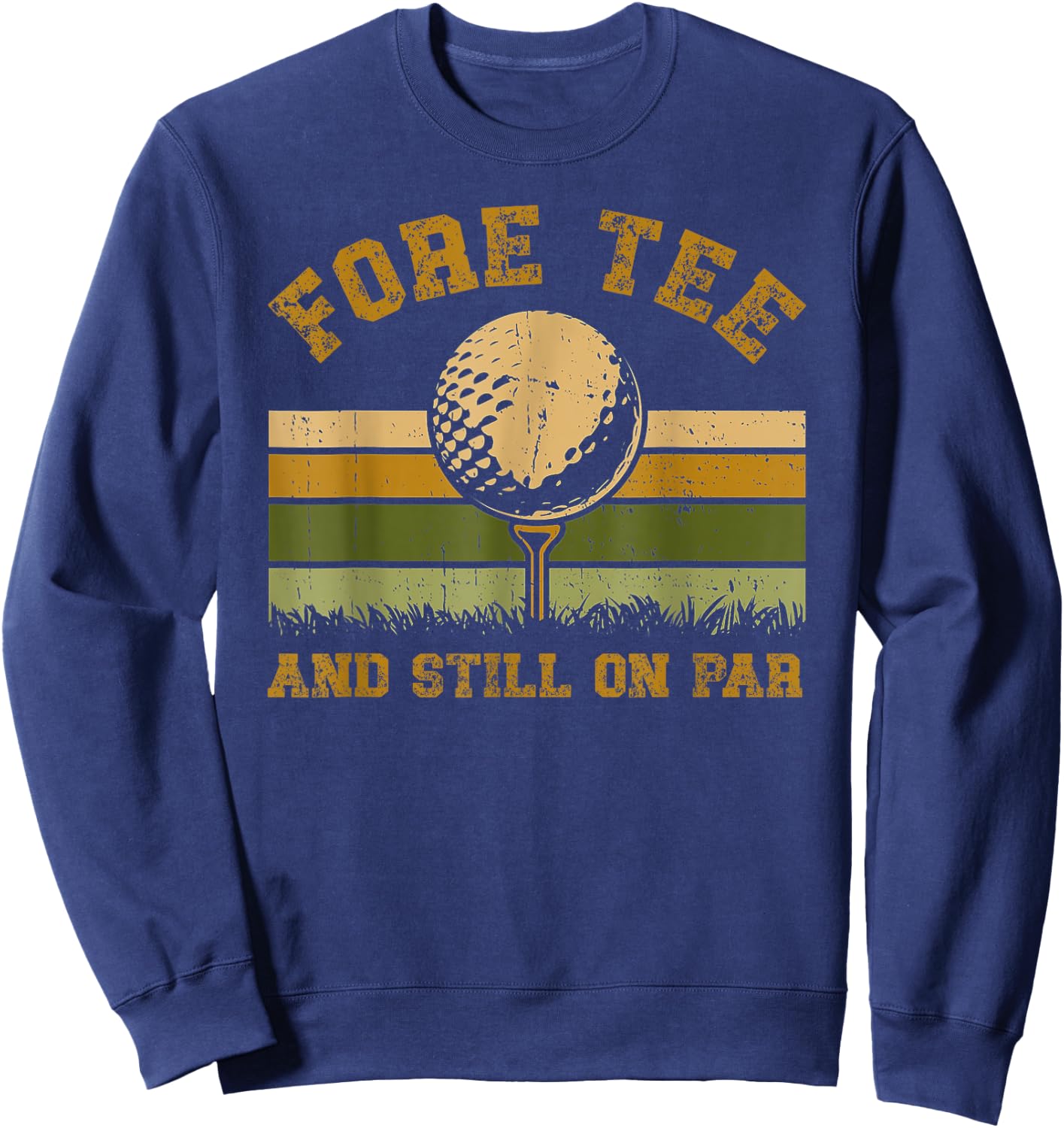 Fore 40th Birthday Golf Sweatshirt - Sweatshirt | Navy