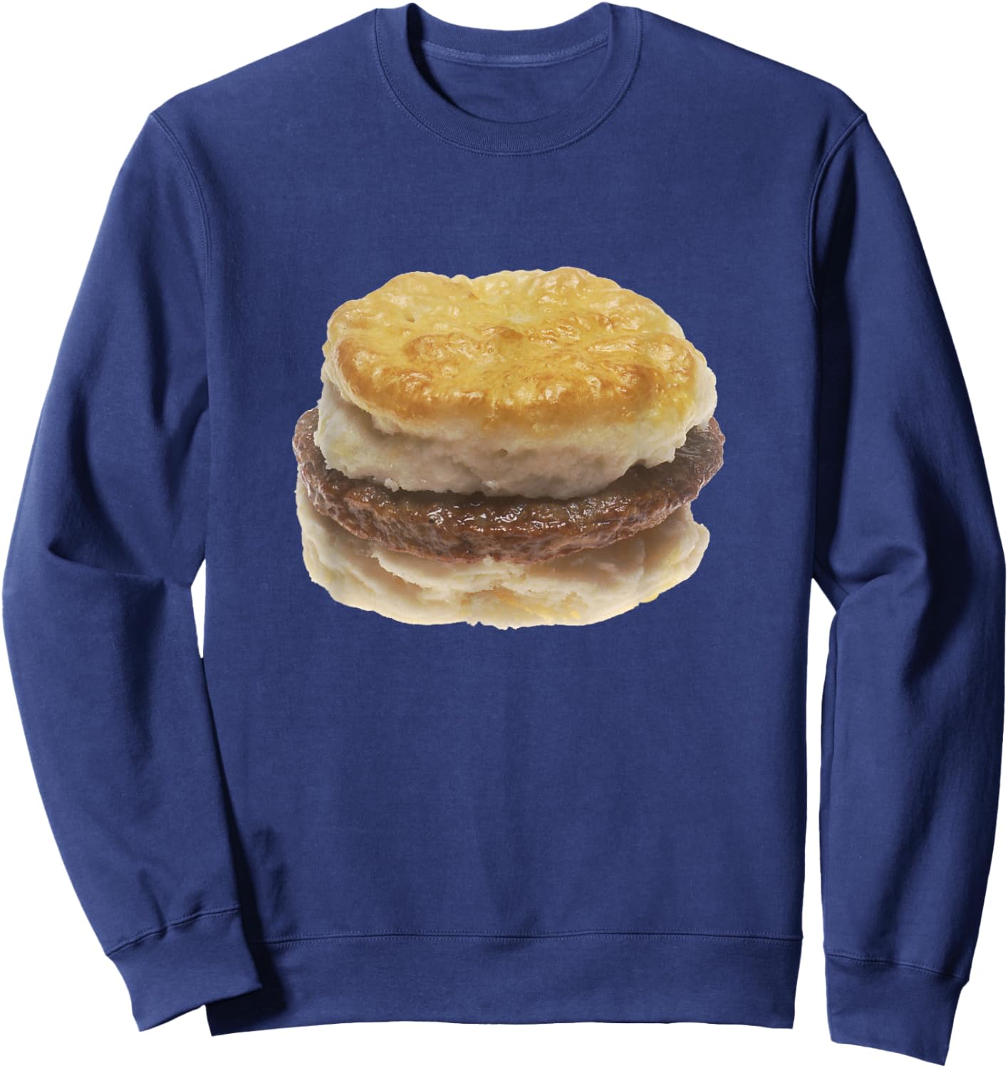Sausage Biscuit Sandwich Sweatshirt - Sweatshirt | Navy