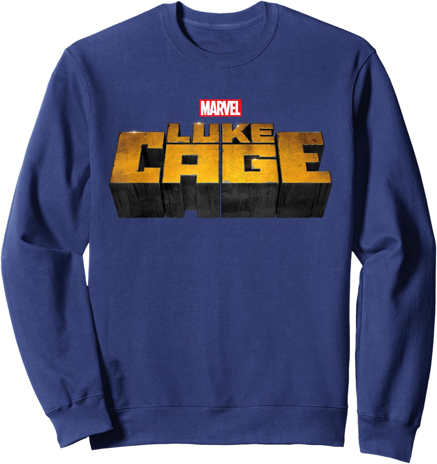 Marvel Luke Cage Series Logo Sweatshirt - Sweatshirt | Navy