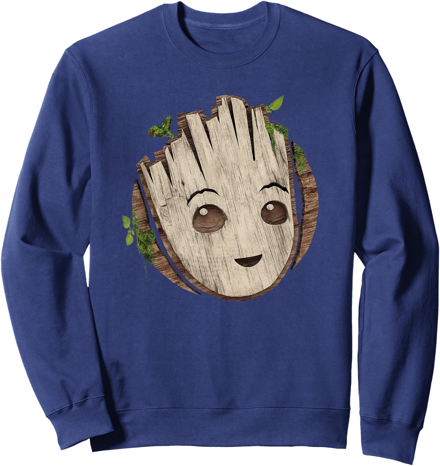 Marvel Studios I Am Groot Baby Face Sweatshirt - Sweatshirt | Navy