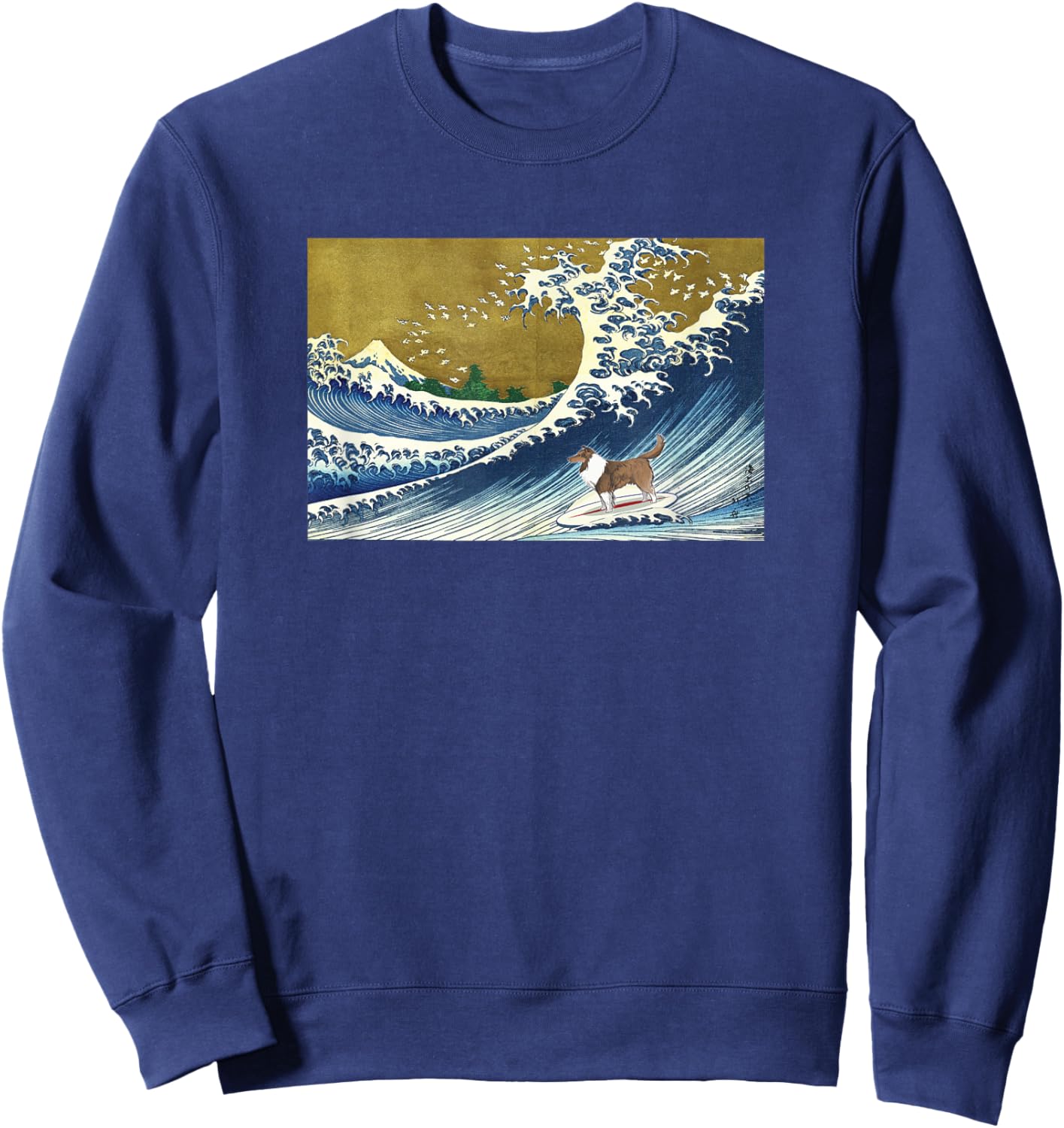 Cute Owner Shetland Sheepdog Lover Men Women Kids Sweatshirt - Sweatshirt | Navy