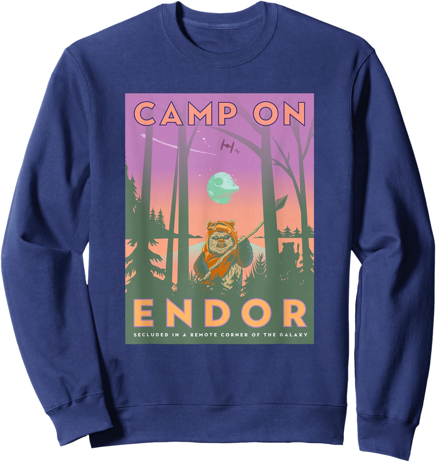 Star Wars Return of the Jedi Camp Endor Sweatshirt - Sweatshirt | Navy