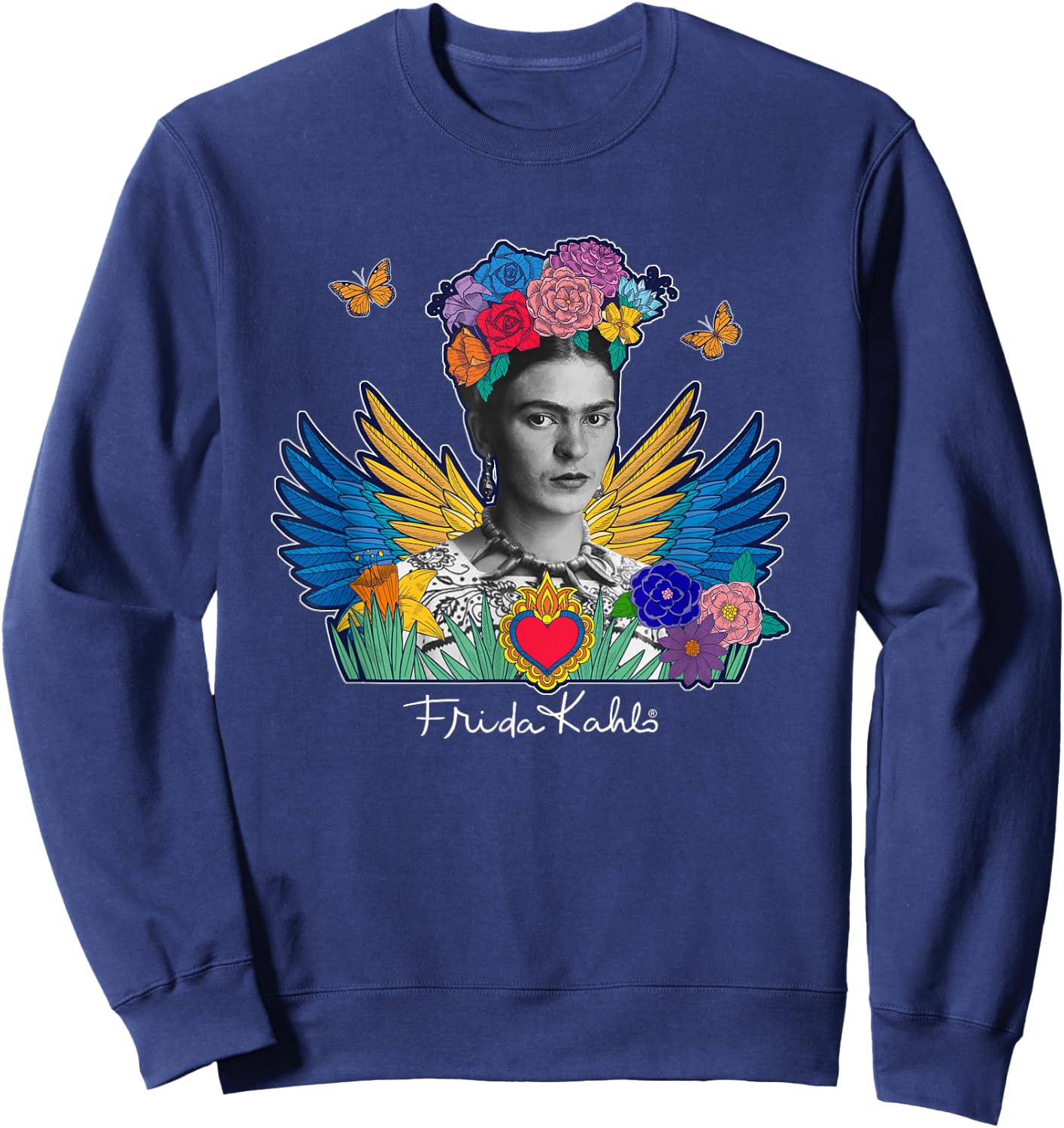 Frida Kahlo - Variety of items Sweatshirt - Sweatshirt | Navy