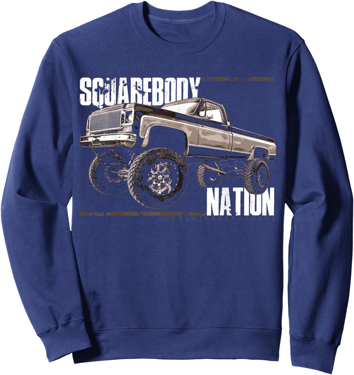 Squarebody Classic Square body Sweatshirt - Sweatshirt | Navy