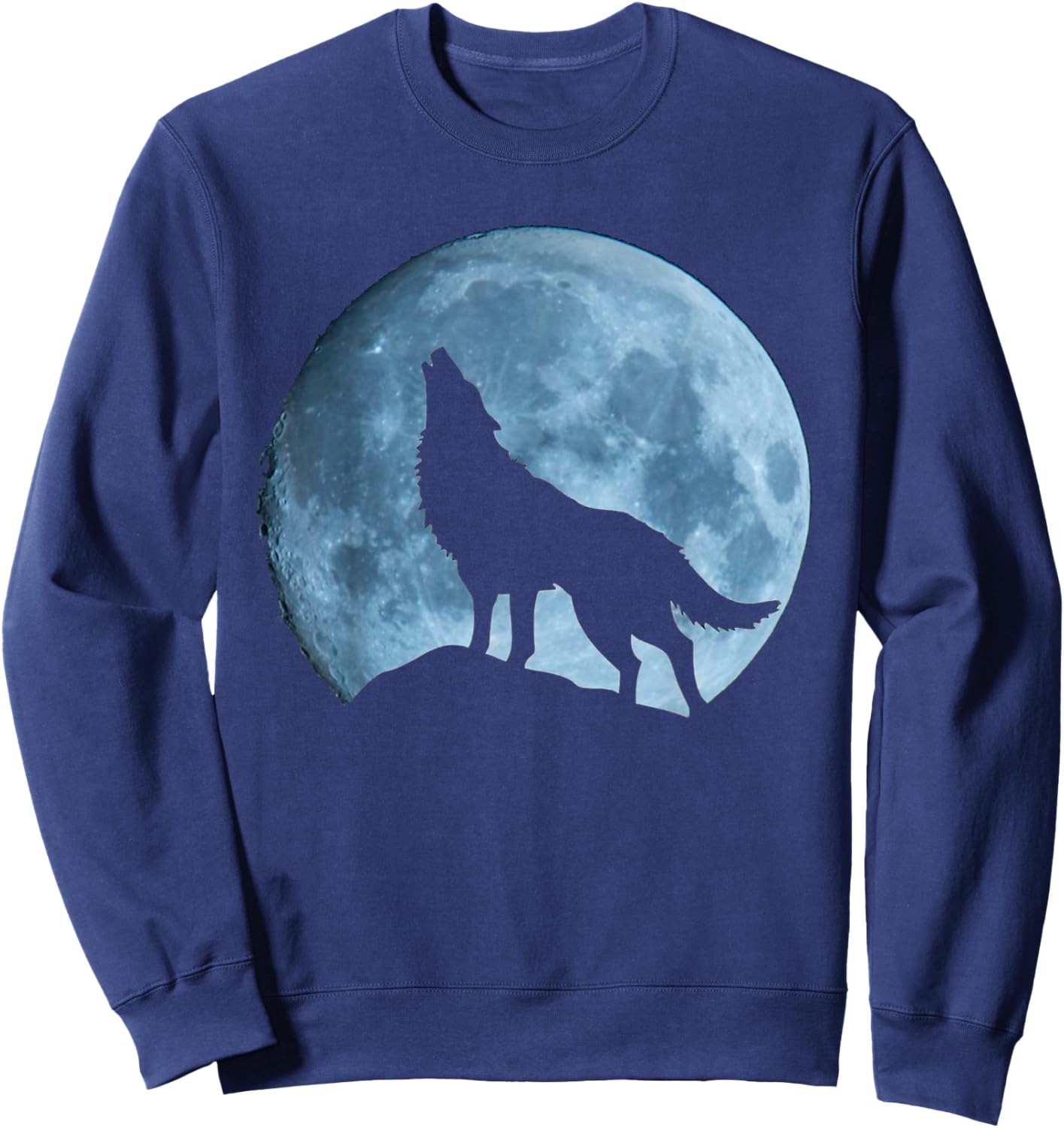 Wolf shirt, Wolf shirt , wolf women, wolf moon Sweatshirt - Sweatshirt | Navy