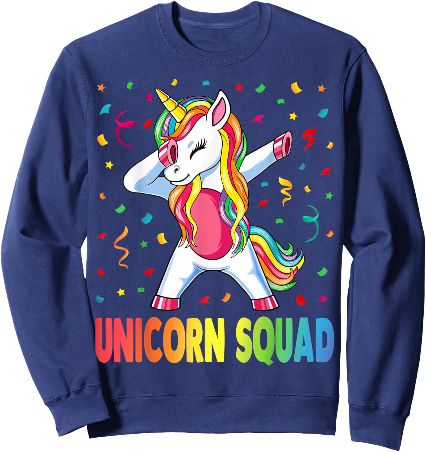 Unicorn Squad Unicorn Gifts Sweatshirt - Sweatshirt | Navy