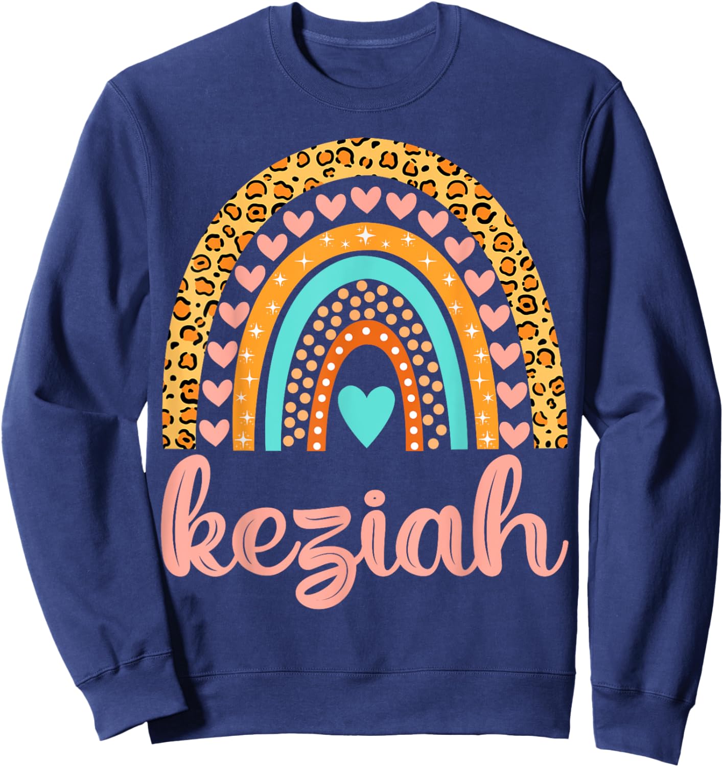 Keziah Keziah Name Birthday Shirt Gift Sweatshirt - Sweatshirt | Navy