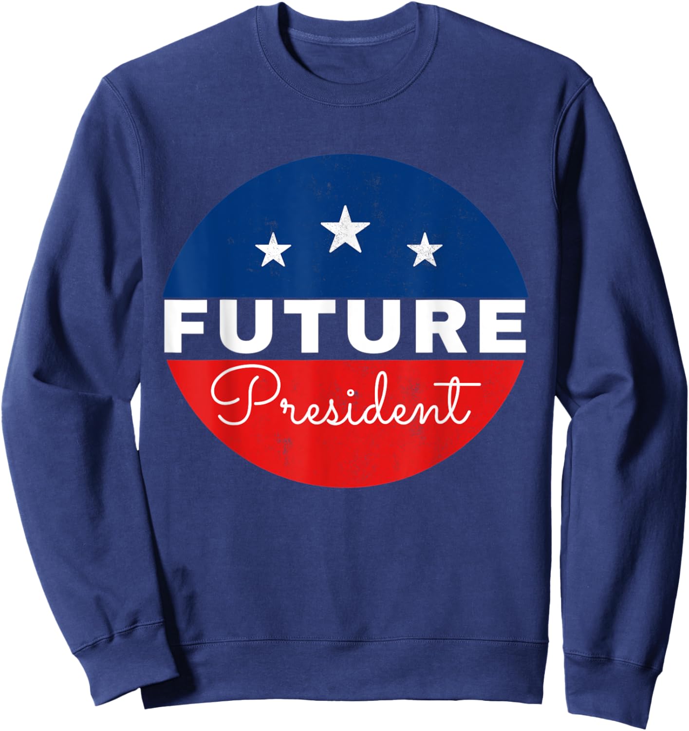 Future President american kid Sweatshirt - Sweatshirt | Navy