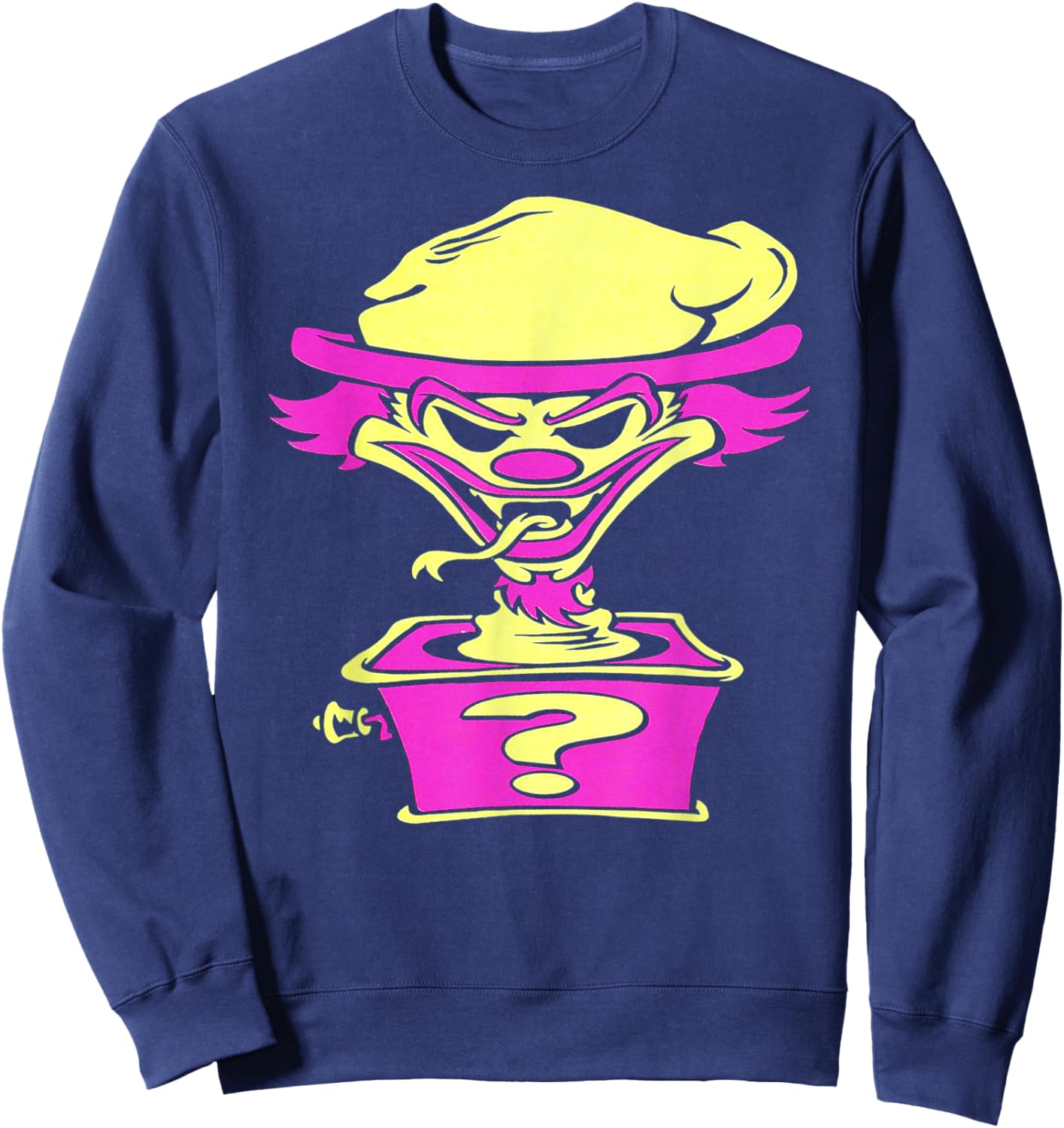 Men Riddle women Box Sweatshirt - Sweatshirt | Navy