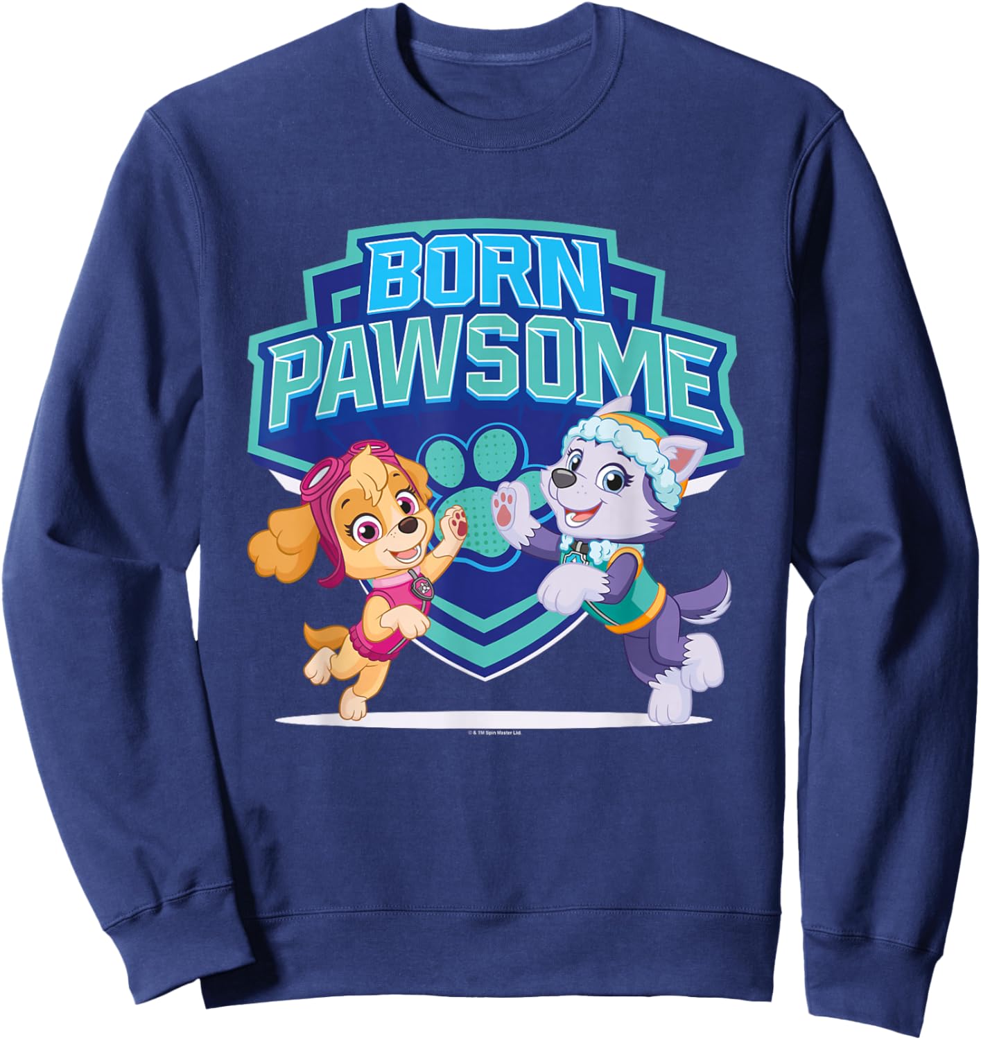 PAW Patrol Born Pawsome Skye & Everest Sweatshirt - Sweatshirt | Navy