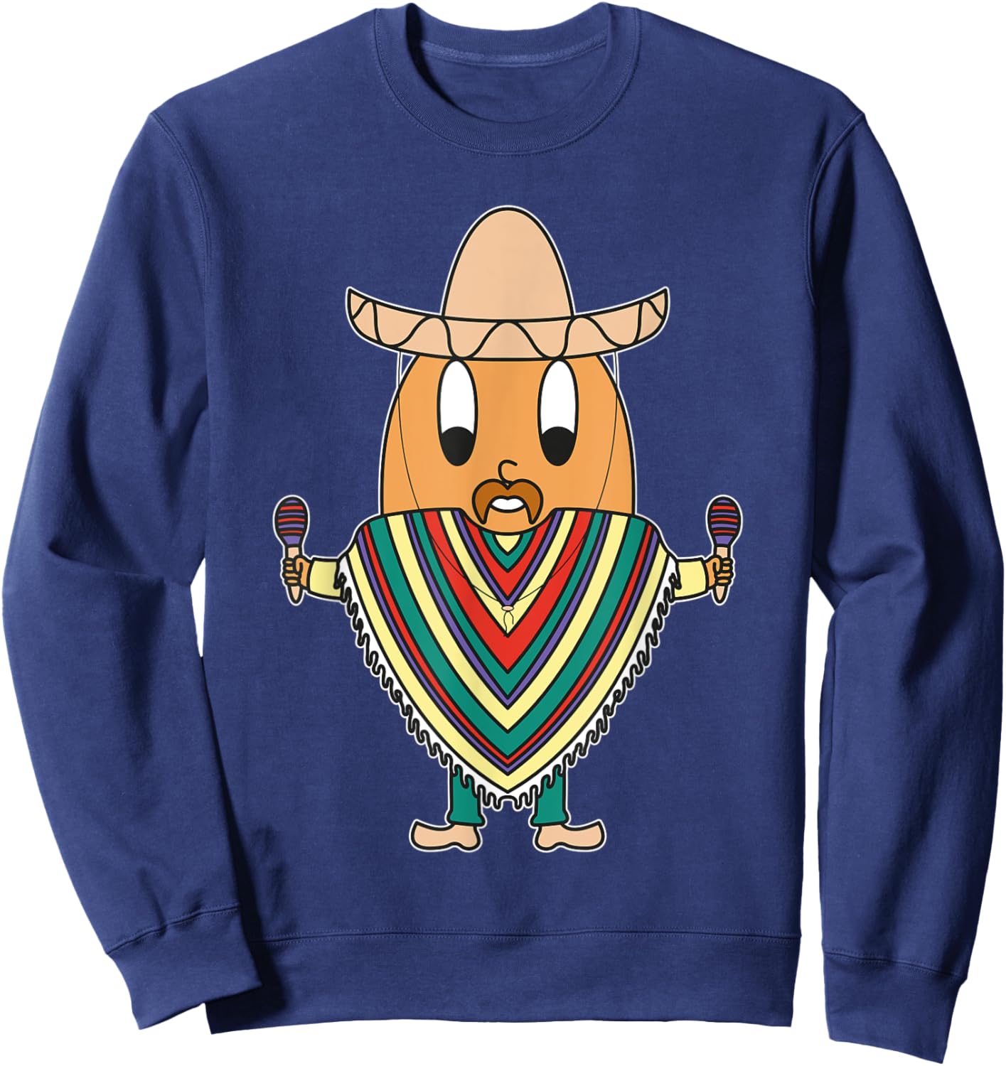 Mexican Egg Sweatshirt - Sweatshirt | Navy