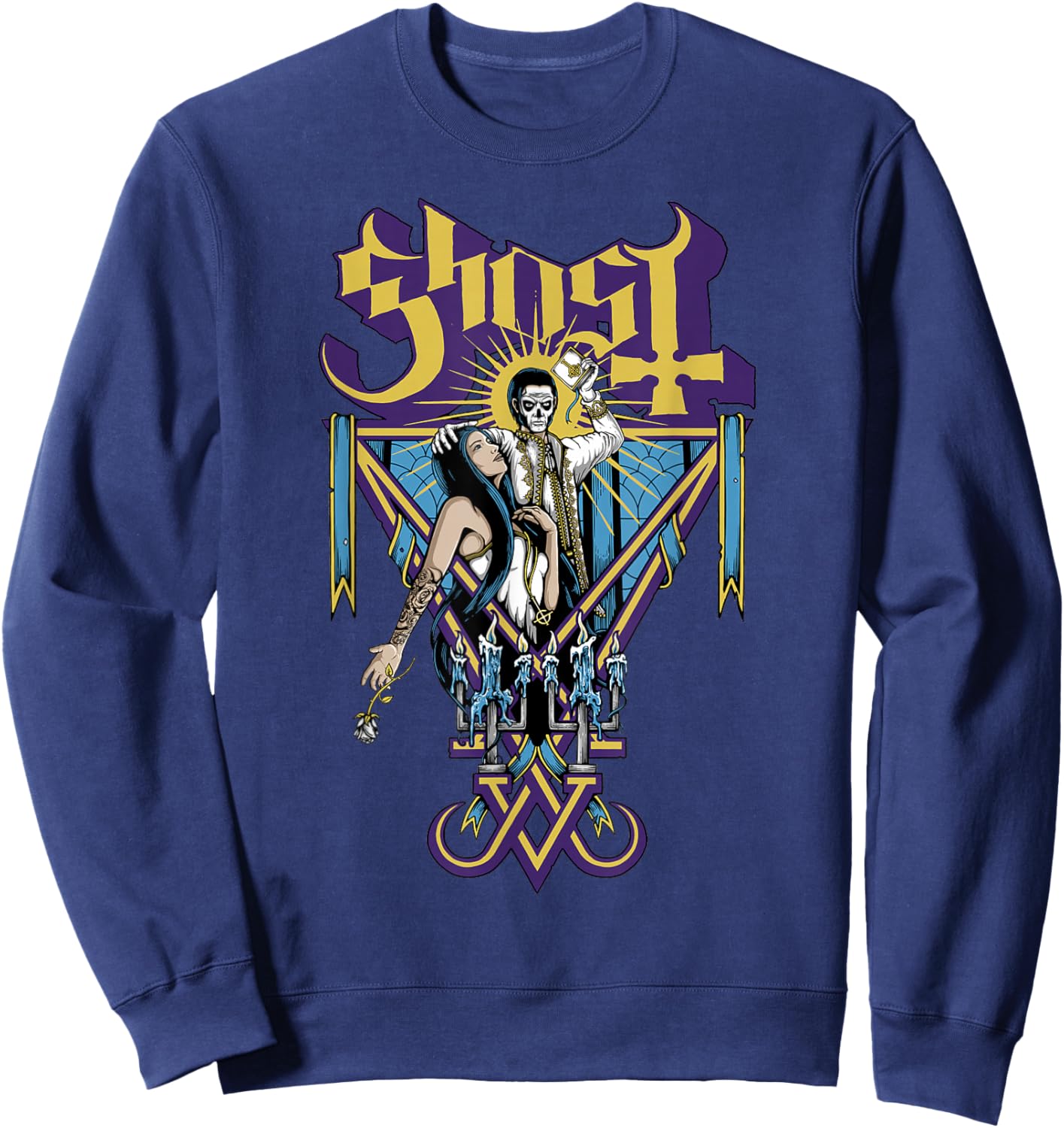 Ghost – Blessed Sweatshirt - Sweatshirt | Navy