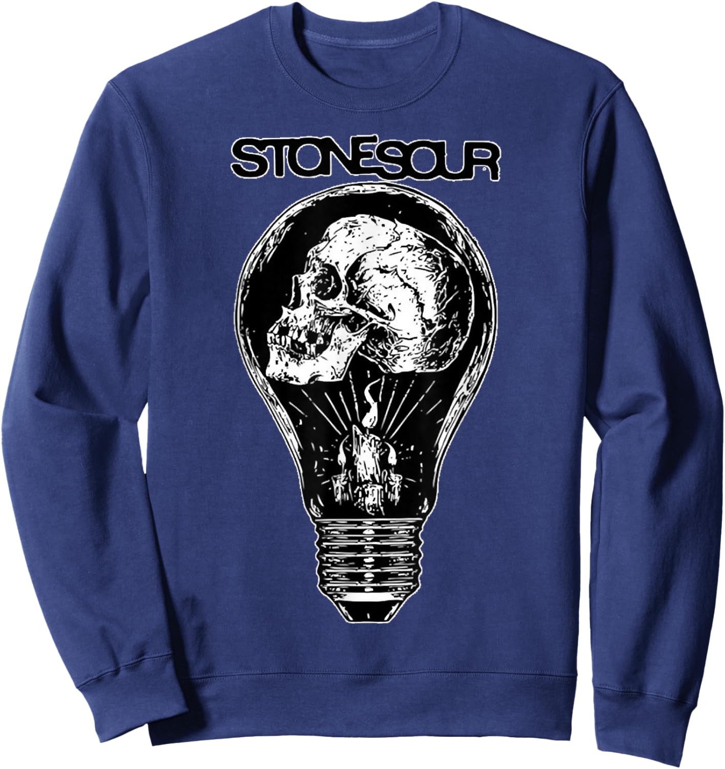 Hings Quality S.tone S.our Band Exselna Genres Alternatives Sweatshirt - Sweatshirt | Navy