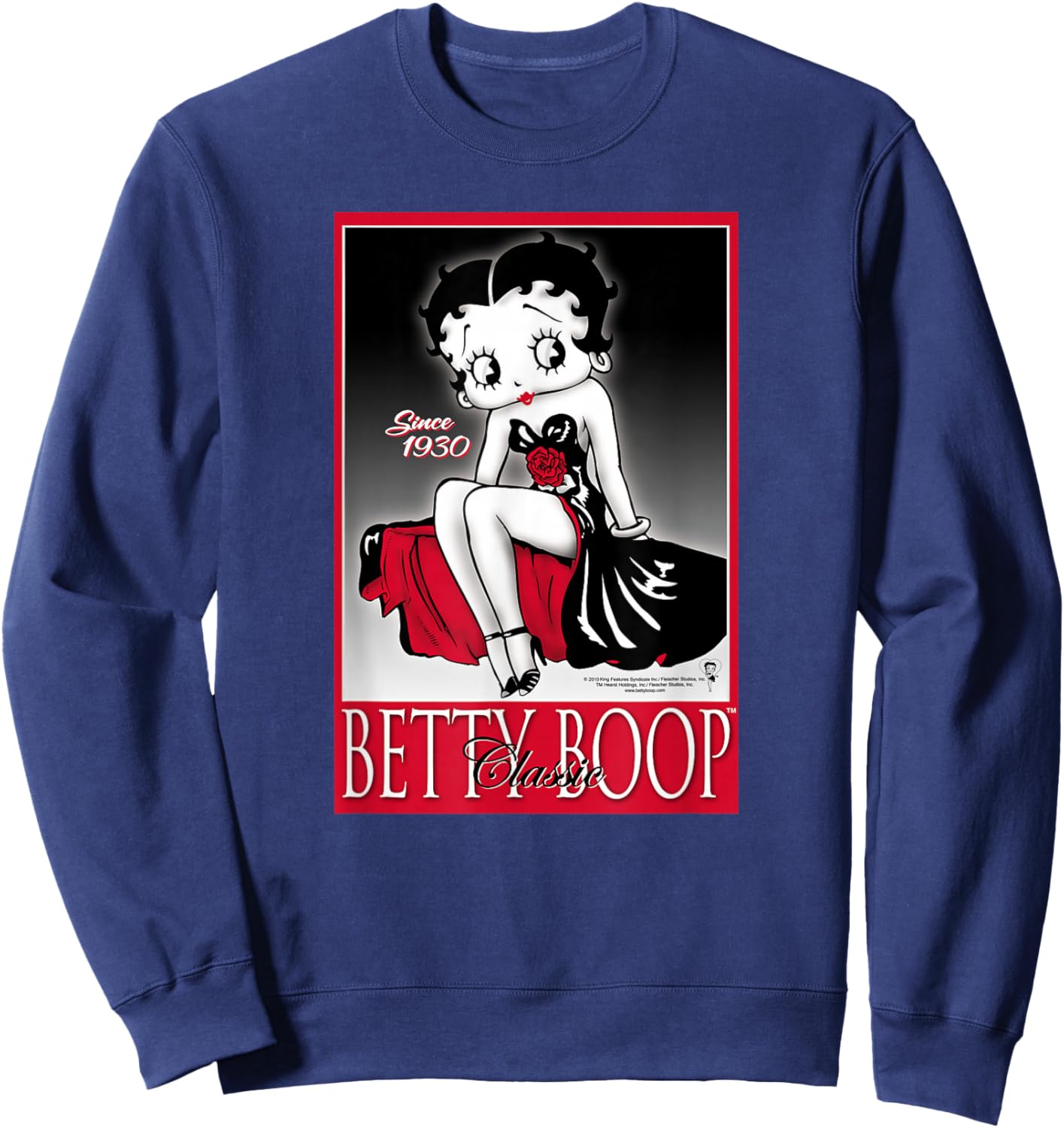 Betty Boop Classic Sweatshirt - Sweatshirt | Navy