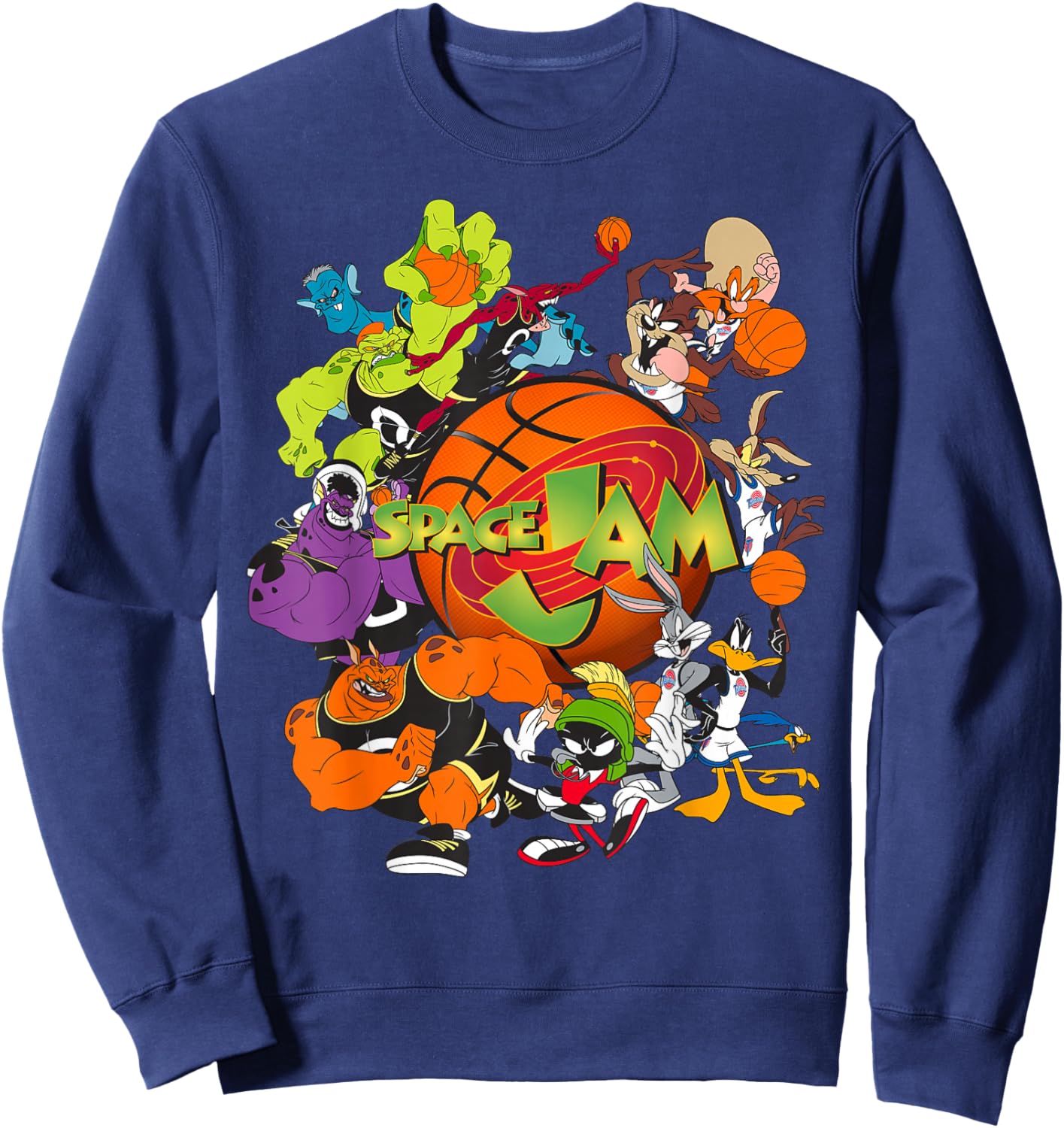 Space Jam Monstars and Tune Squad Sweatshirt - Sweatshirt | Navy