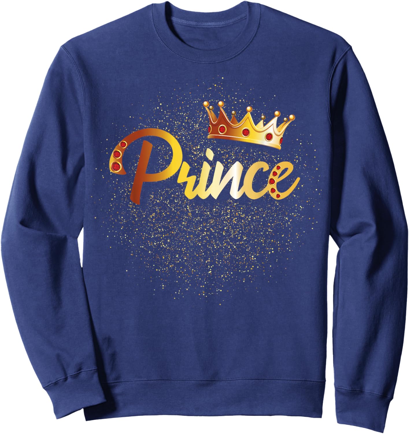 Prince Shirt Boys Kids Him & Her Family Matching Sweatshirt - Sweatshirt | Navy