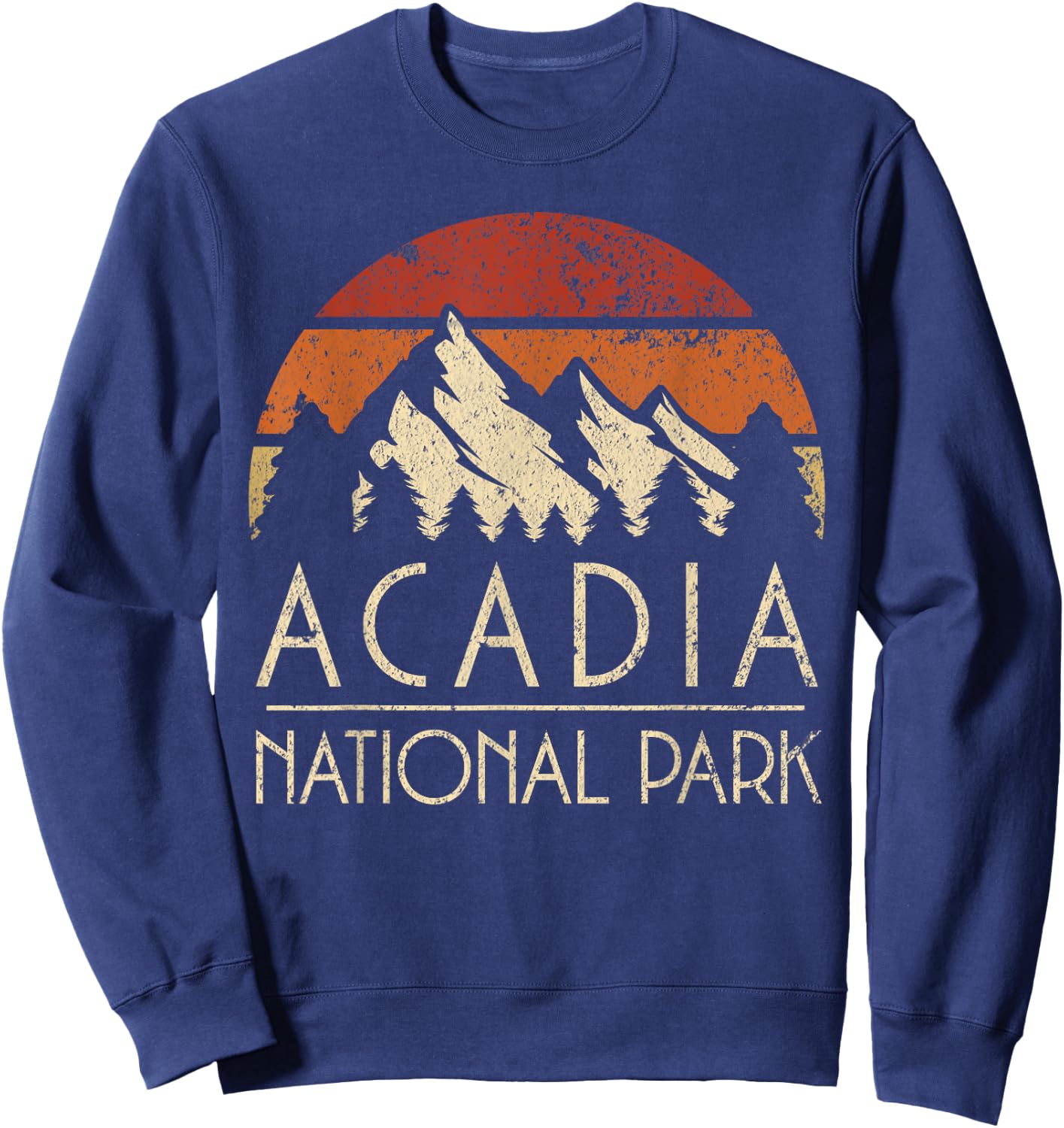 Acadia National Park Sweatshirt - Sweatshirt | Navy