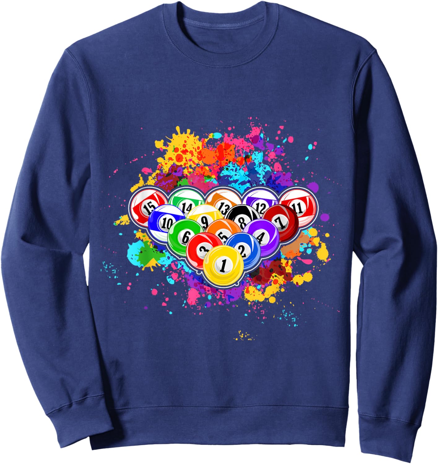 Carambolage Billiard Table Sweatshirt - Sweatshirt | Navy
