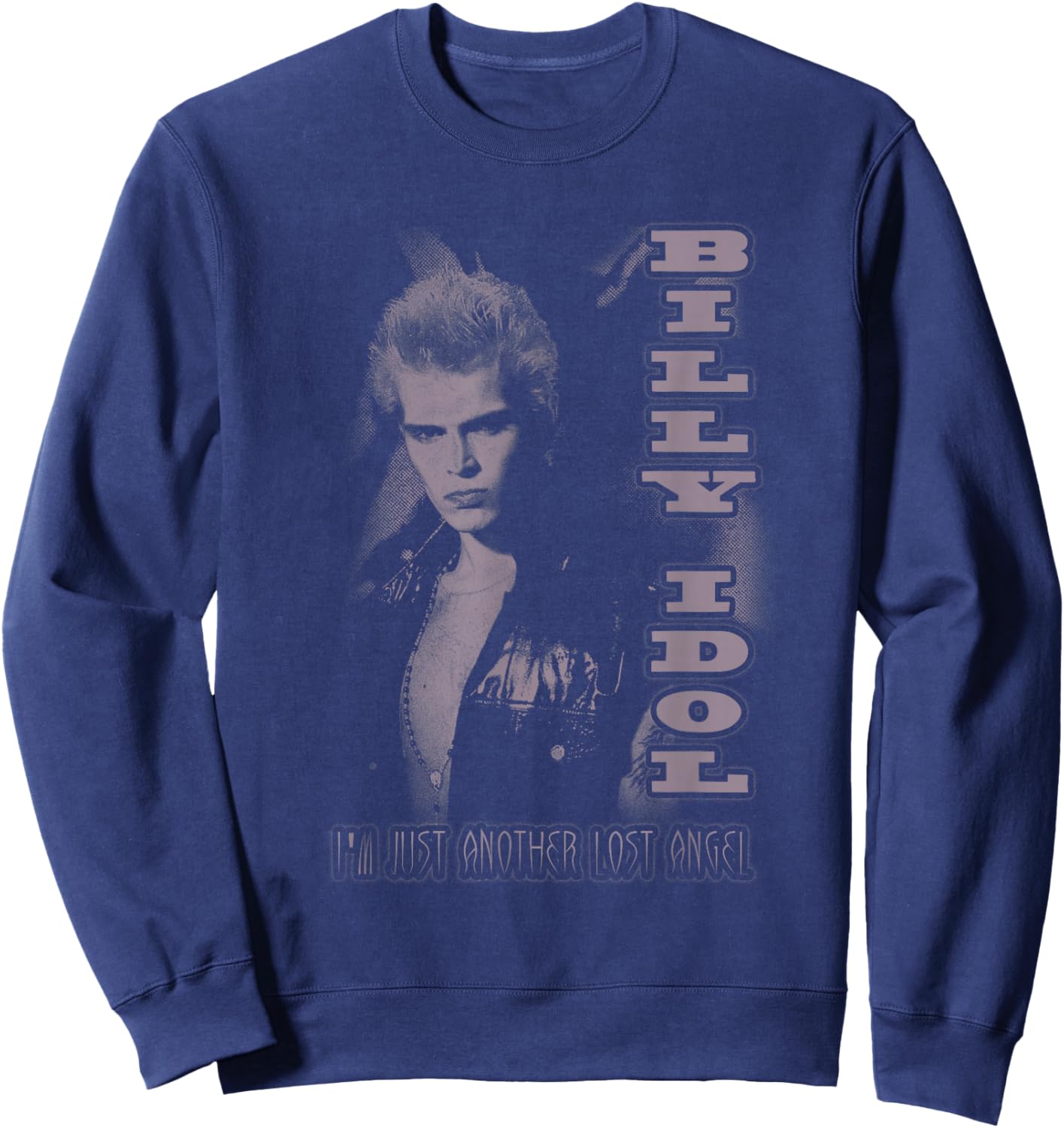 Billy Idol - Lost Angel Sweatshirt - Sweatshirt | Navy