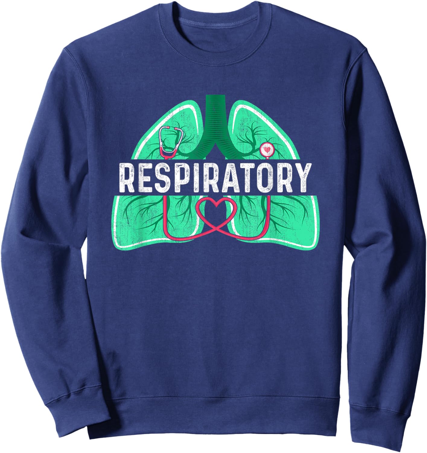 Respiratory Therapy Therapist - Lungs Doctor RT RRT Sweatshirt - Sweatshirt | Navy