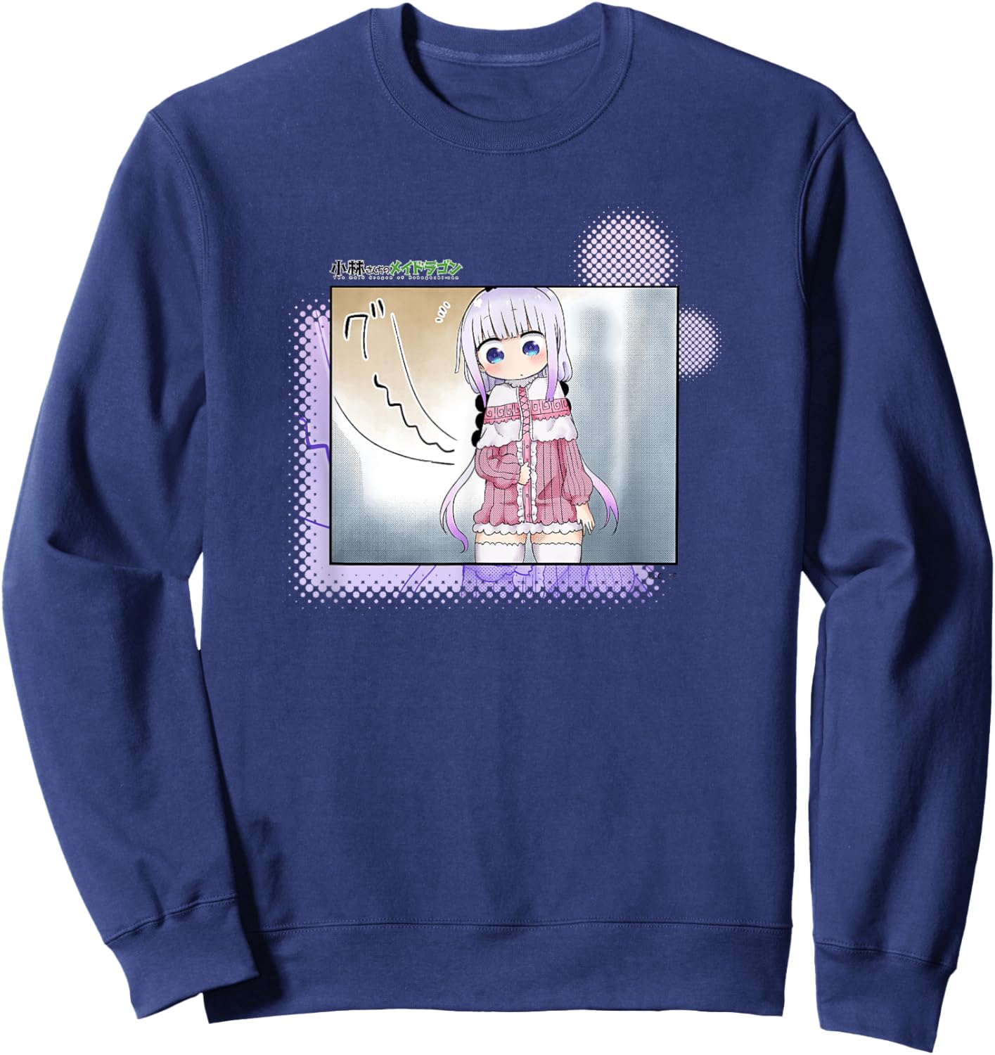 Miss Kobayashi's Dragon Maid grrr... Sweatshirt - Sweatshirt | Navy