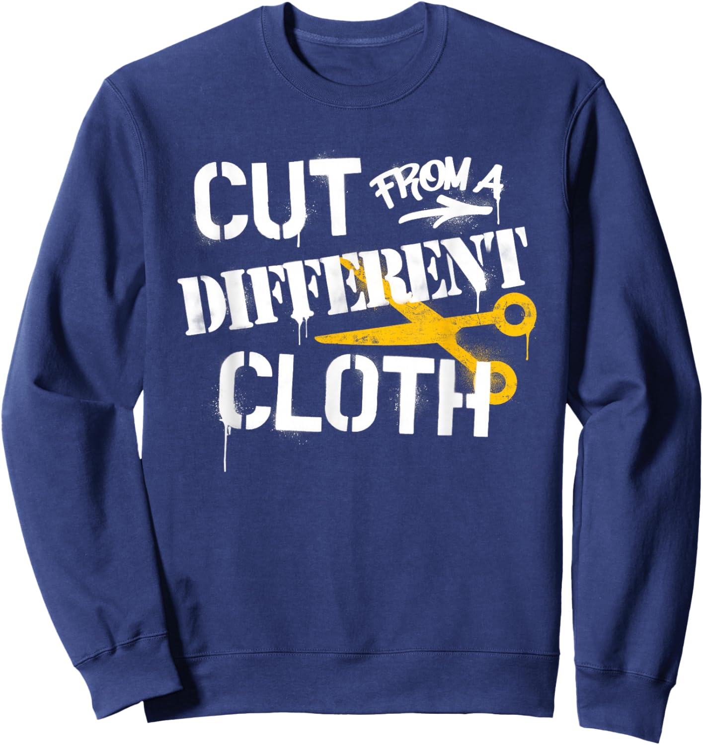 Cut from A Different Cloth Urban Hip Hop Sweatshirt - Sweatshirt | Navy