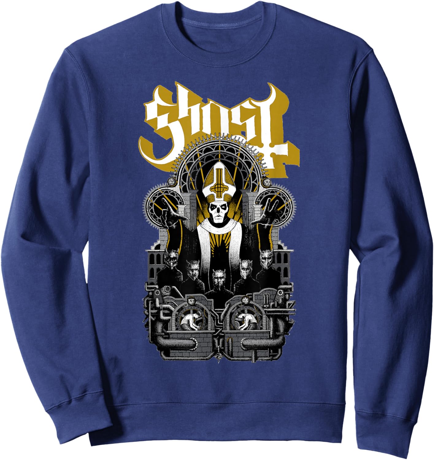 Ghost – Wegner Gold Sweatshirt - Sweatshirt | Navy
