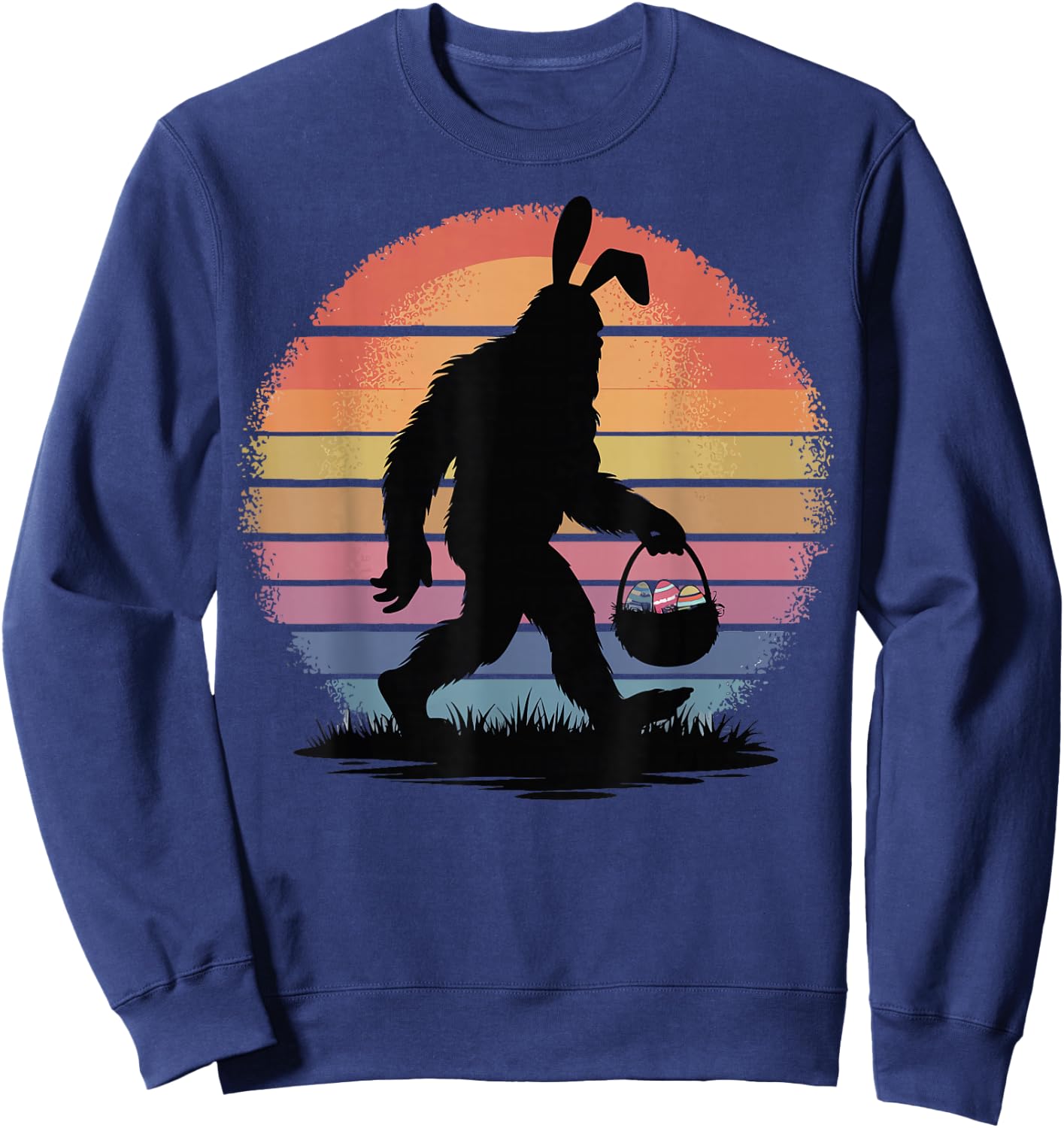 Easter Bigfoot Sweatshirt - Sweatshirt | Navy