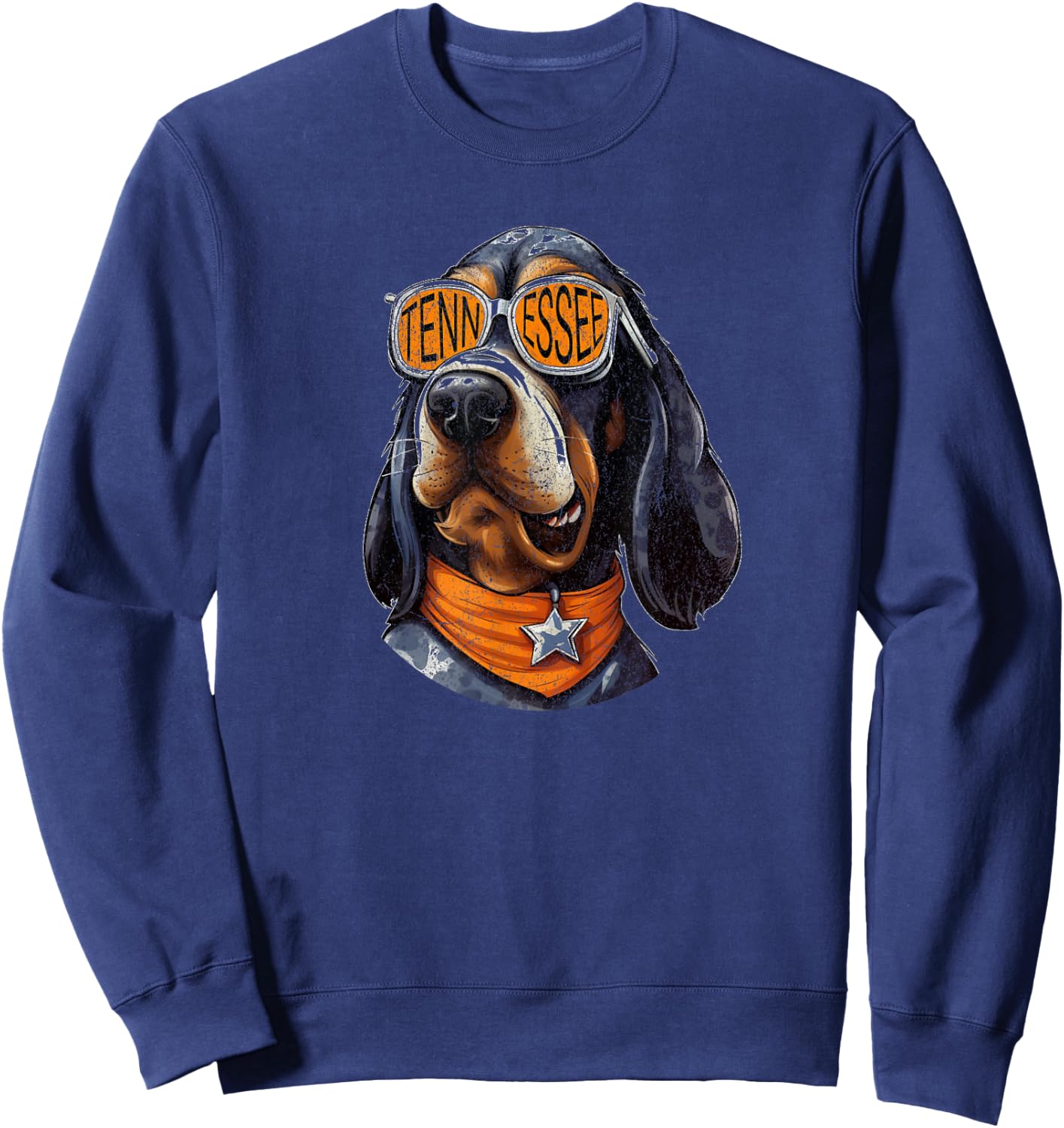 Tennessee Dog Sport Lovers | Tennessee Coonhound Fan Sweatshirt - Sweatshirt | Navy