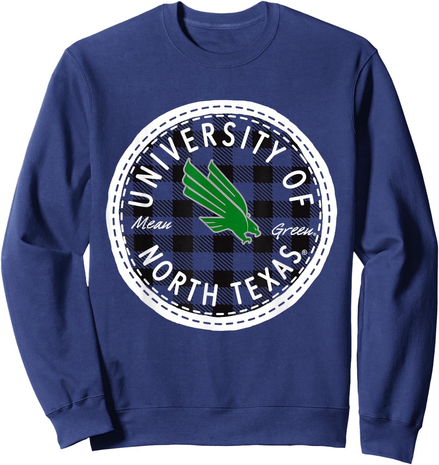 North Texas Mean Green | NCAA University of Merch | 1709EL08 Sweatshirt - Sweatshirt | Navy