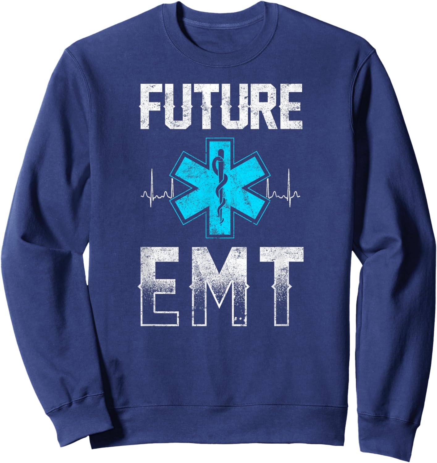 Future EMT Student Sweatshirt - Sweatshirt | Navy