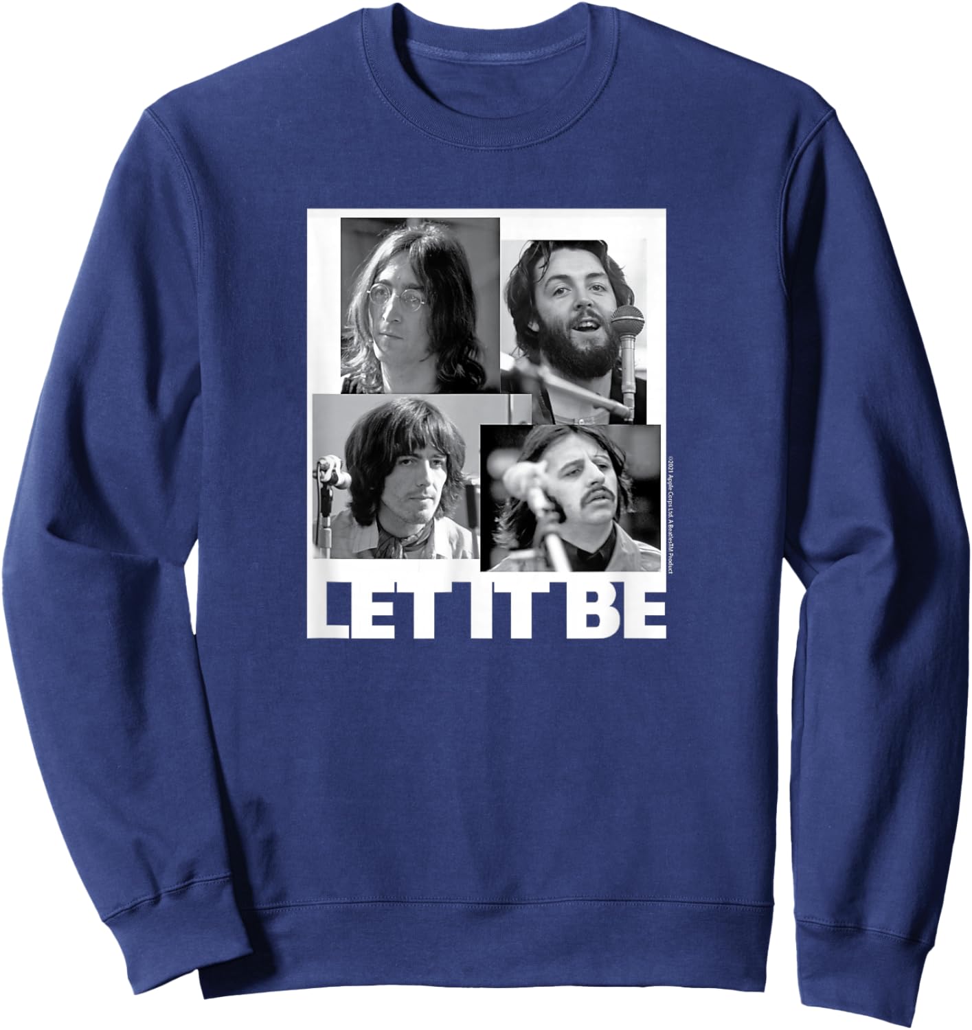 The Beatles - Let It Be Sweatshirt - Sweatshirt | Navy