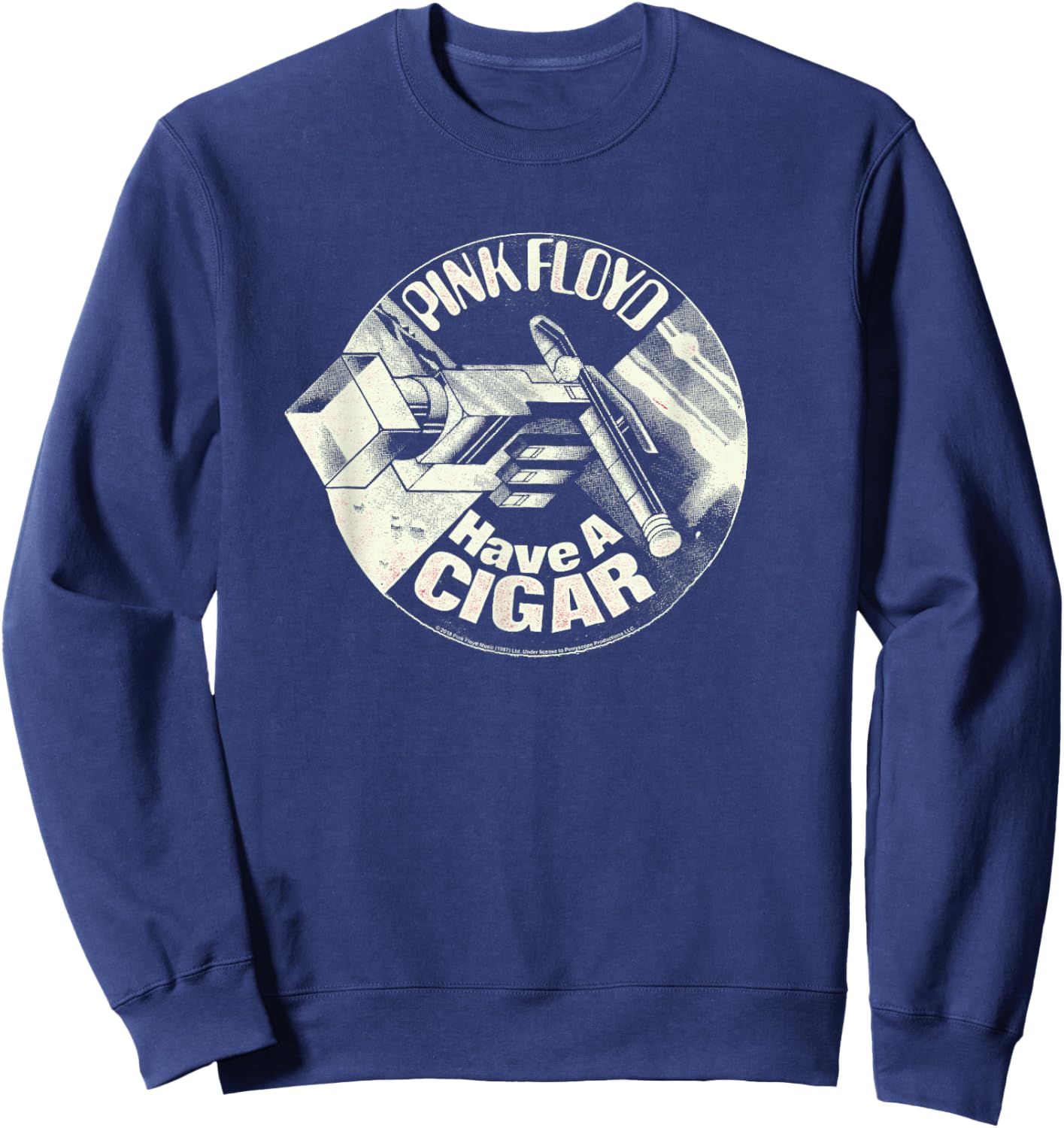 Pink Floyd Just a Cigar Sweatshirt - Sweatshirt | Navy