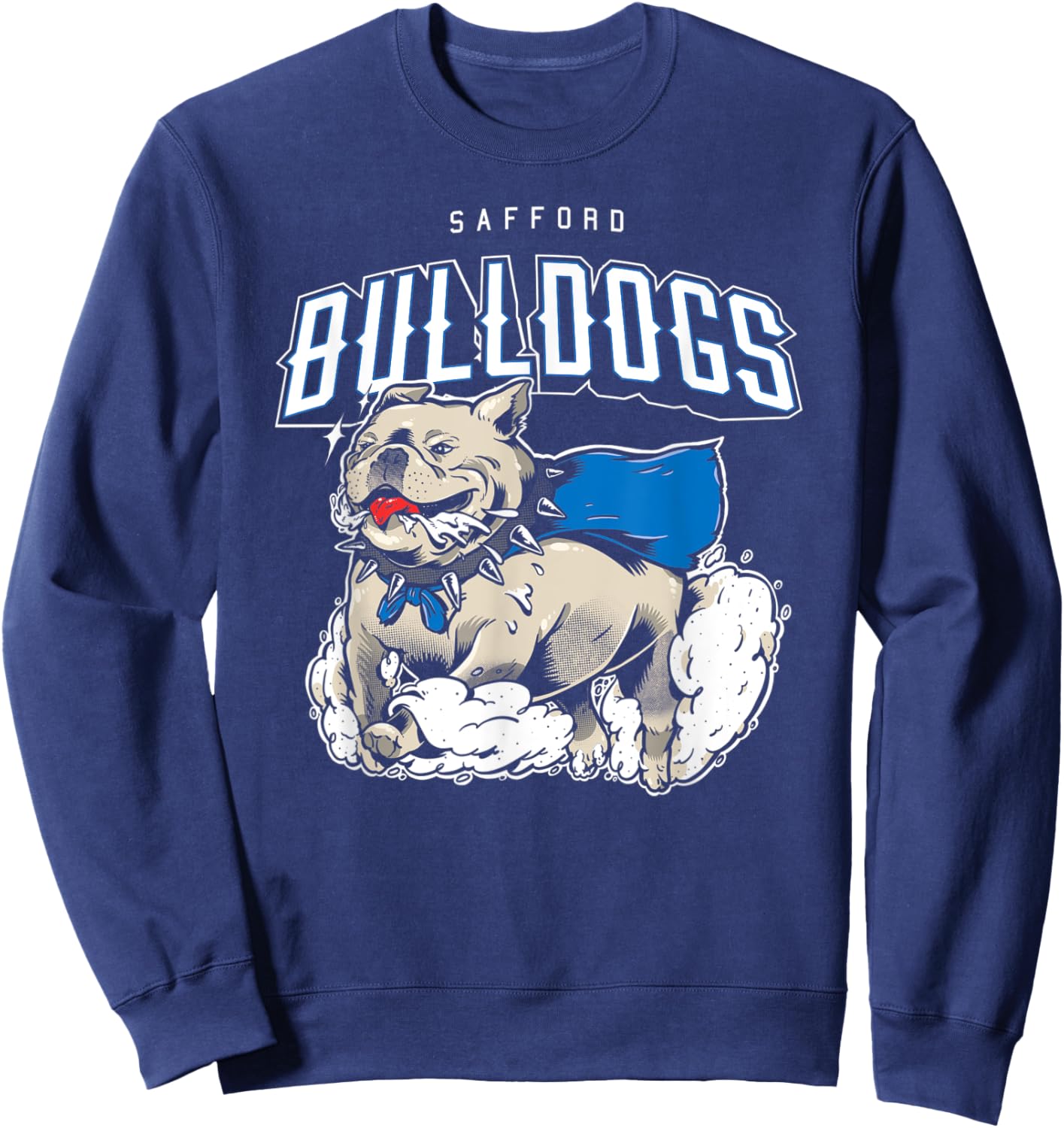 Safford Bulldogs Sweatshirt - Sweatshirt | Navy